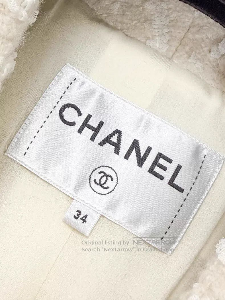 Chanel Chanel Lapel wavy tweed coat Size XXS / US 00 / IT 34 - 5 Thumbnail