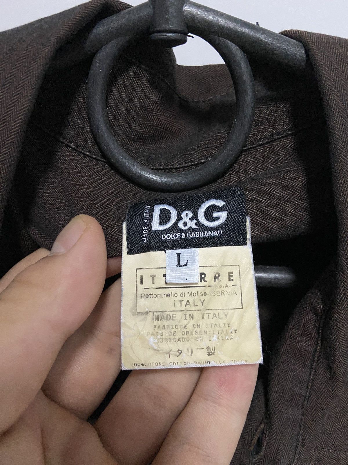 Dolce & Gabbana Dolce gabbana shirts zip vintage metal logo Size US L / EU 52-54 / 3 - 8 Thumbnail
