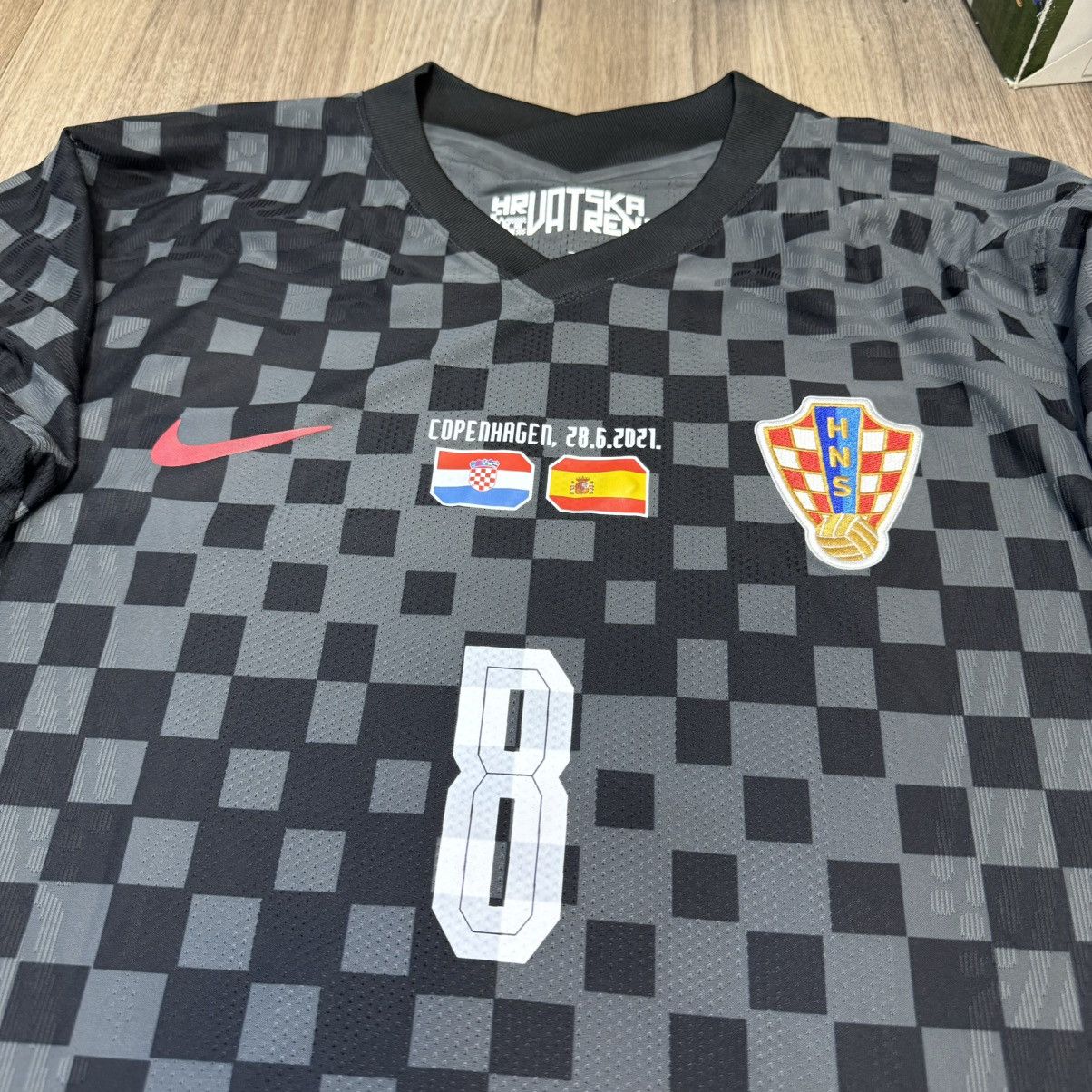 Nike Croatia Euro2020 player issue away shirt #8 Kovacic (Bnwt) Size US XL / EU 56 / 4 - 3 Thumbnail