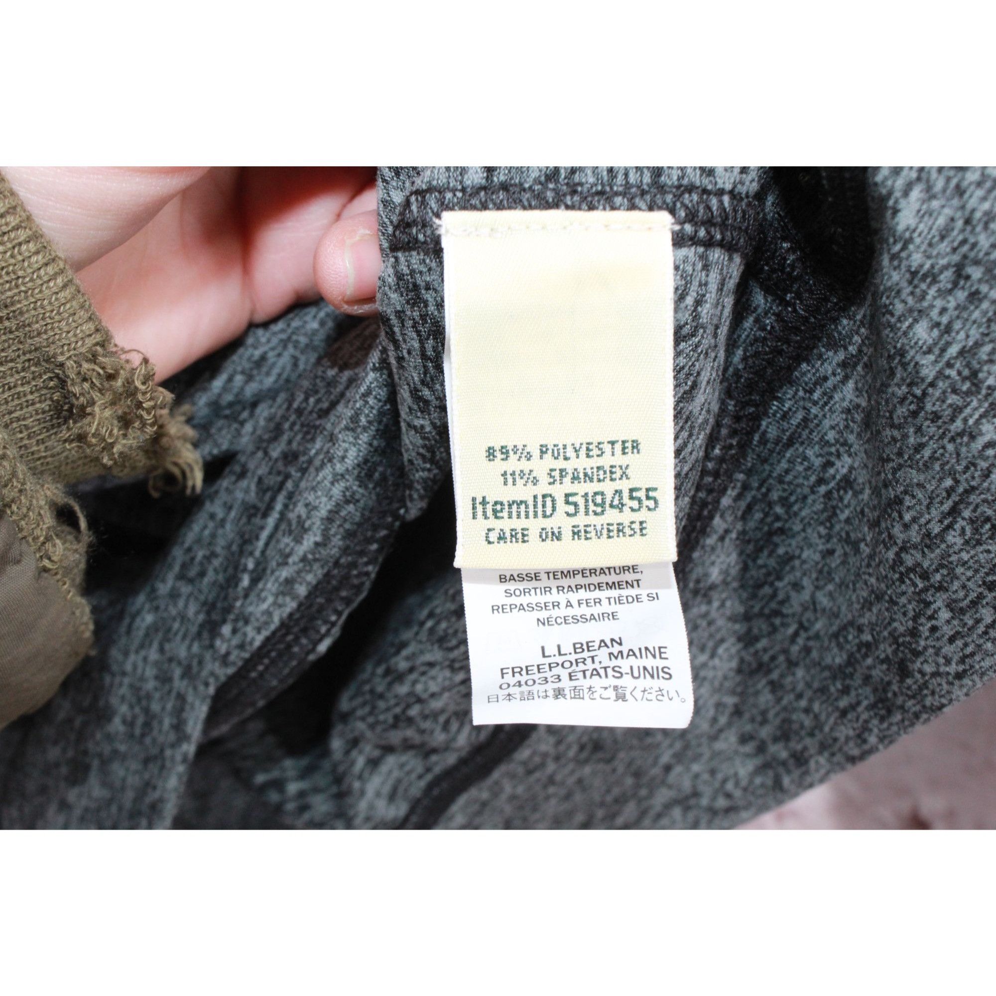 L.L. Bean LL Bean VentureSoft Black Marl Quarter Zip Pullover Size M / US 6-8 / IT 42-44 - 9 Thumbnail