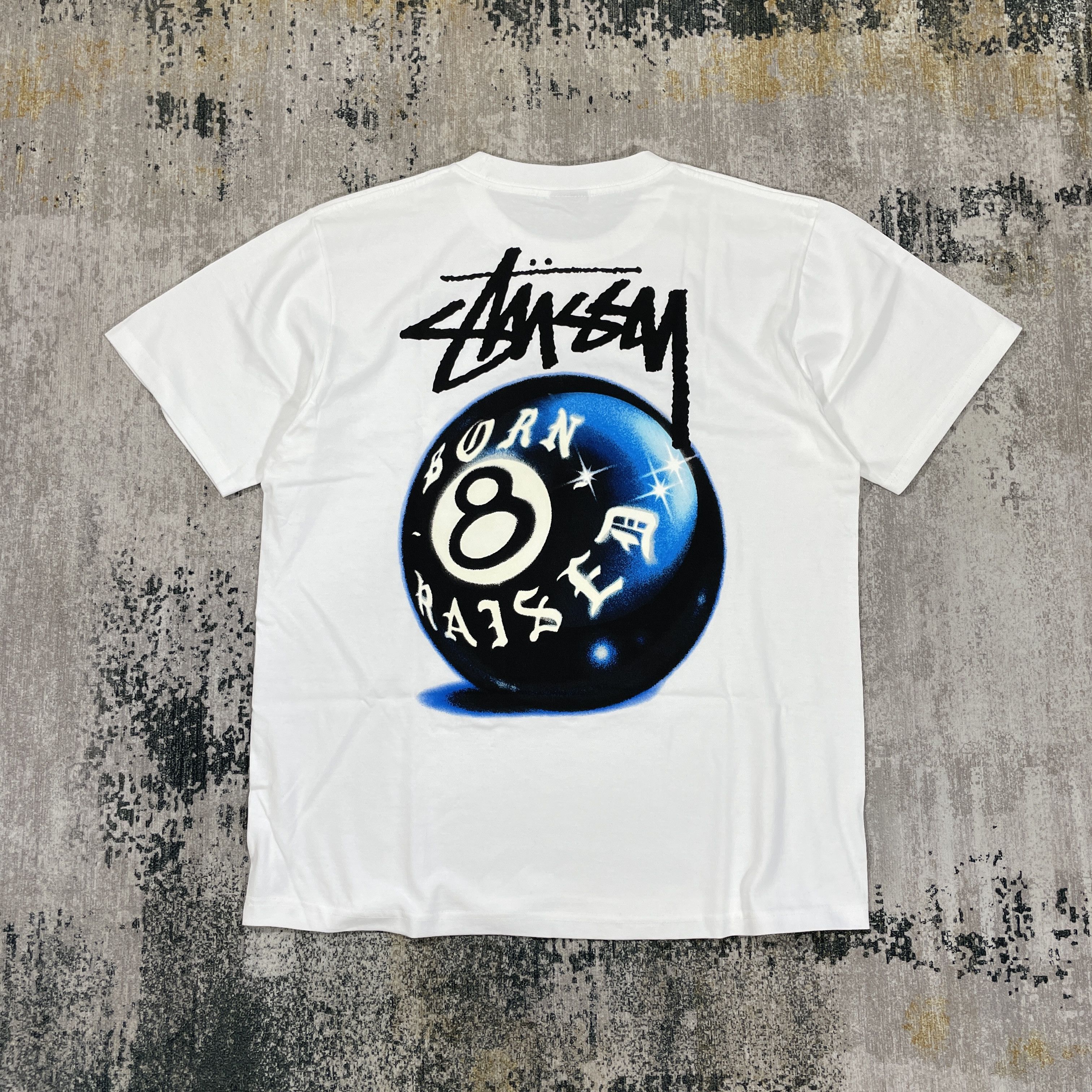 00s stussy × WHITE MOUNTAINEERING × 13DW Vintage 90s Stussy Usa Skater White T Shirt Medium