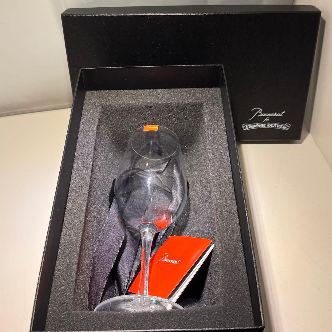 Chrome Hearts Chrome Hearts × Baccarat CH Plus Wine Glass Clear Size ONE SIZE - 6 Thumbnail