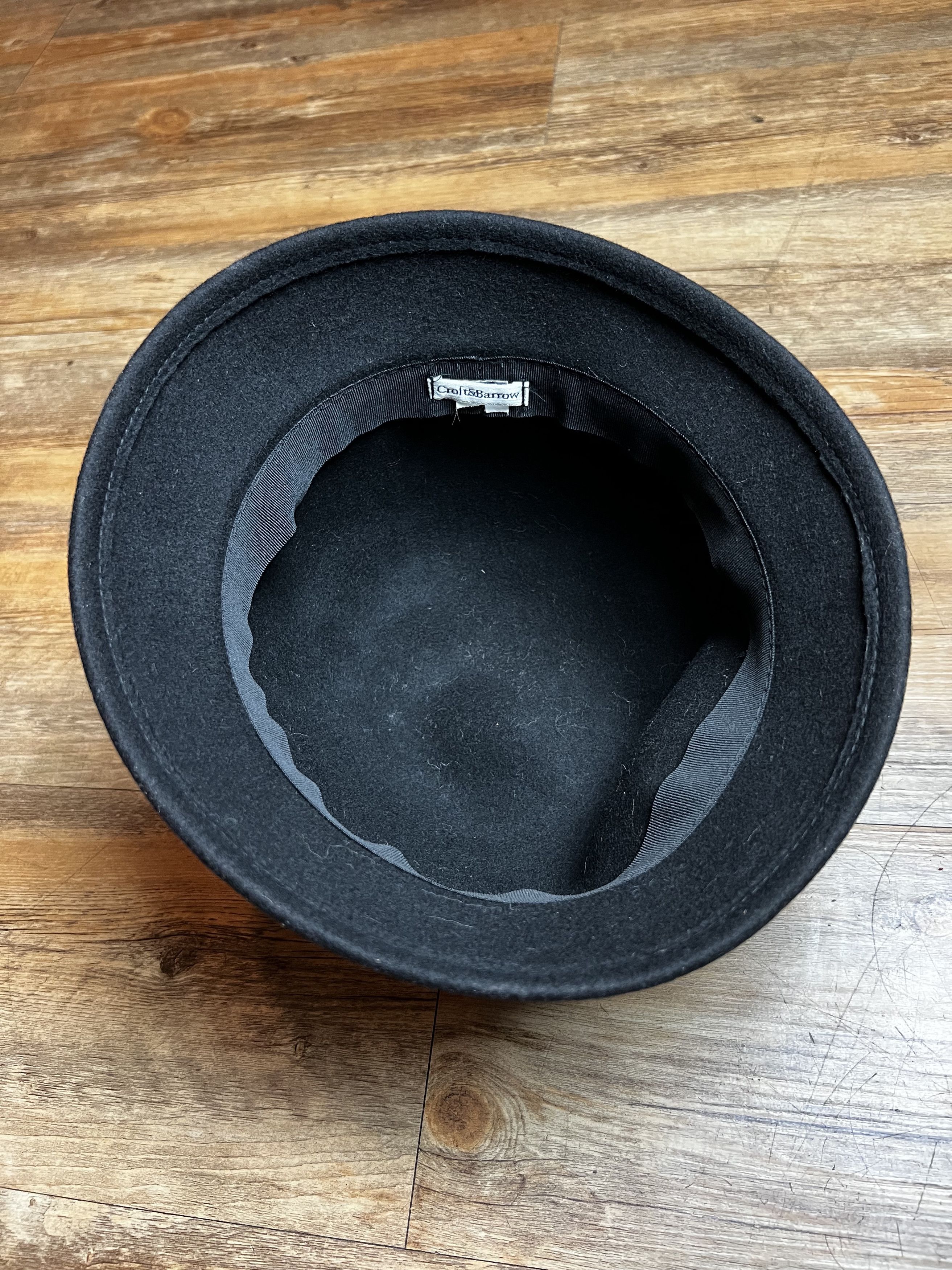 Croft & Barrow Vintage 1990's Croft & Barrow Black Floral Cloche Style Hat Size ONE SIZE - 6 Thumbnail