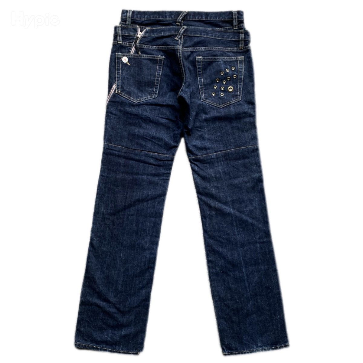 PPFM 🔥PPFM DOULE WAIST DENIM RARE PANTS. Size US 31 - 2 Thumbnail