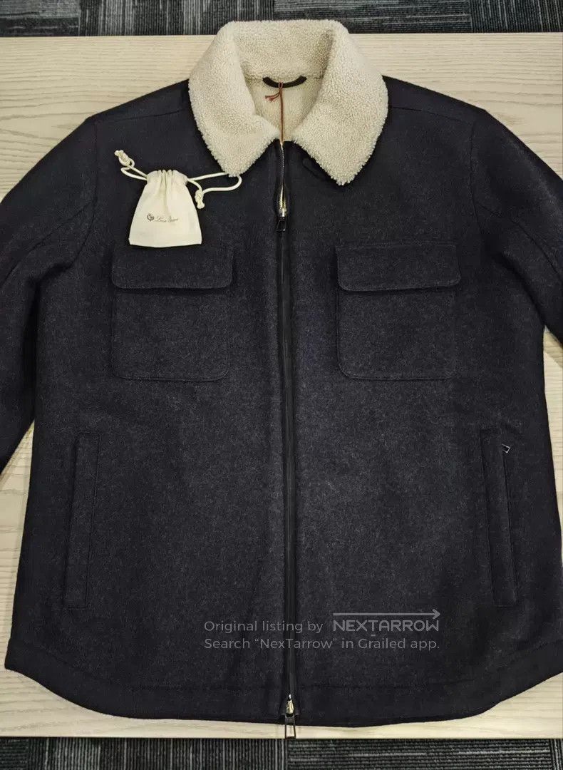 Loro Piana Loro Piana Men's Cashmere + Fur and Leather Jacket Size US S / EU 44-46 / 1 - 1 Thumbnail