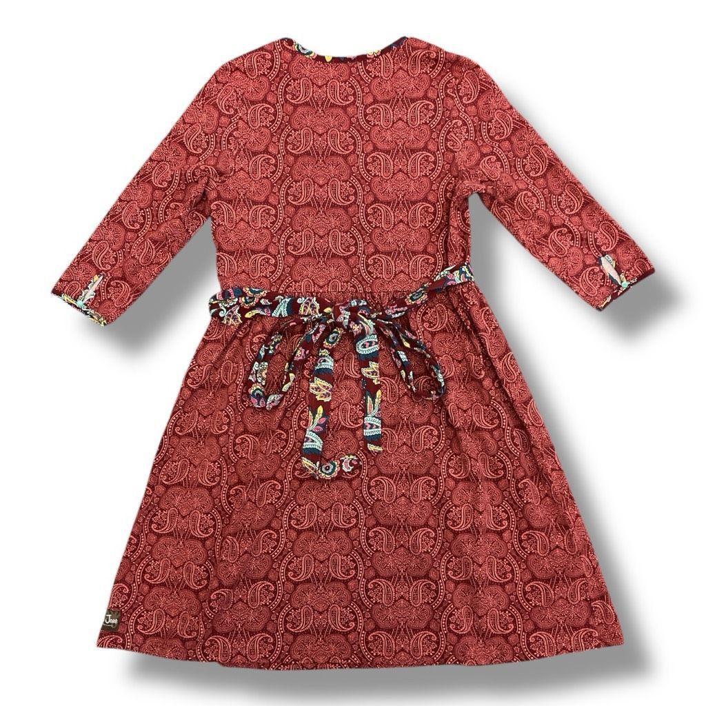 Other Matilda Jane Arianna Paisley Tie Waist Midi Dress Size Large Size US L / EU 52-54 / 3 - 7 Thumbnail