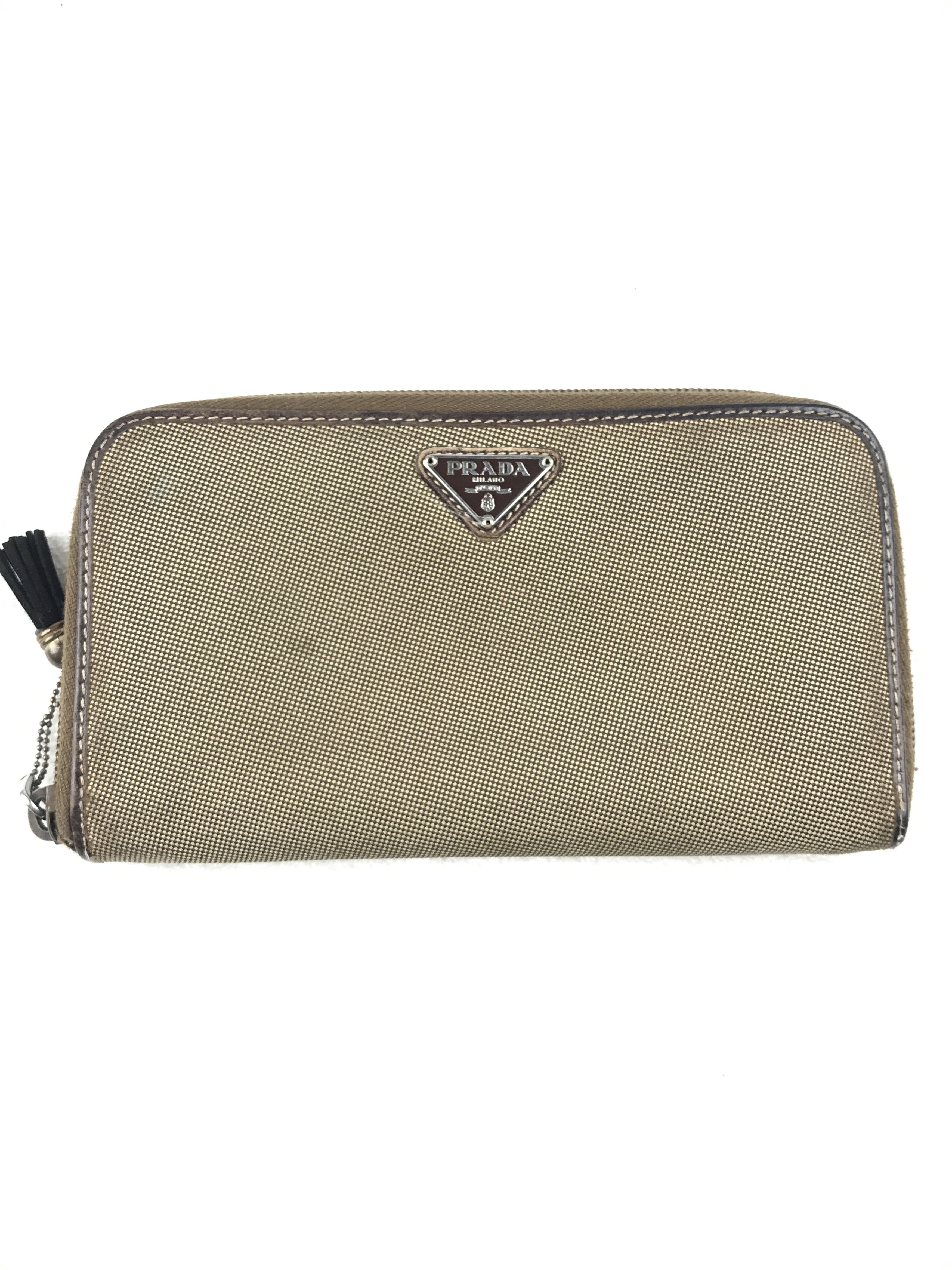 Vintage Prada Zip-Around Long Wallet