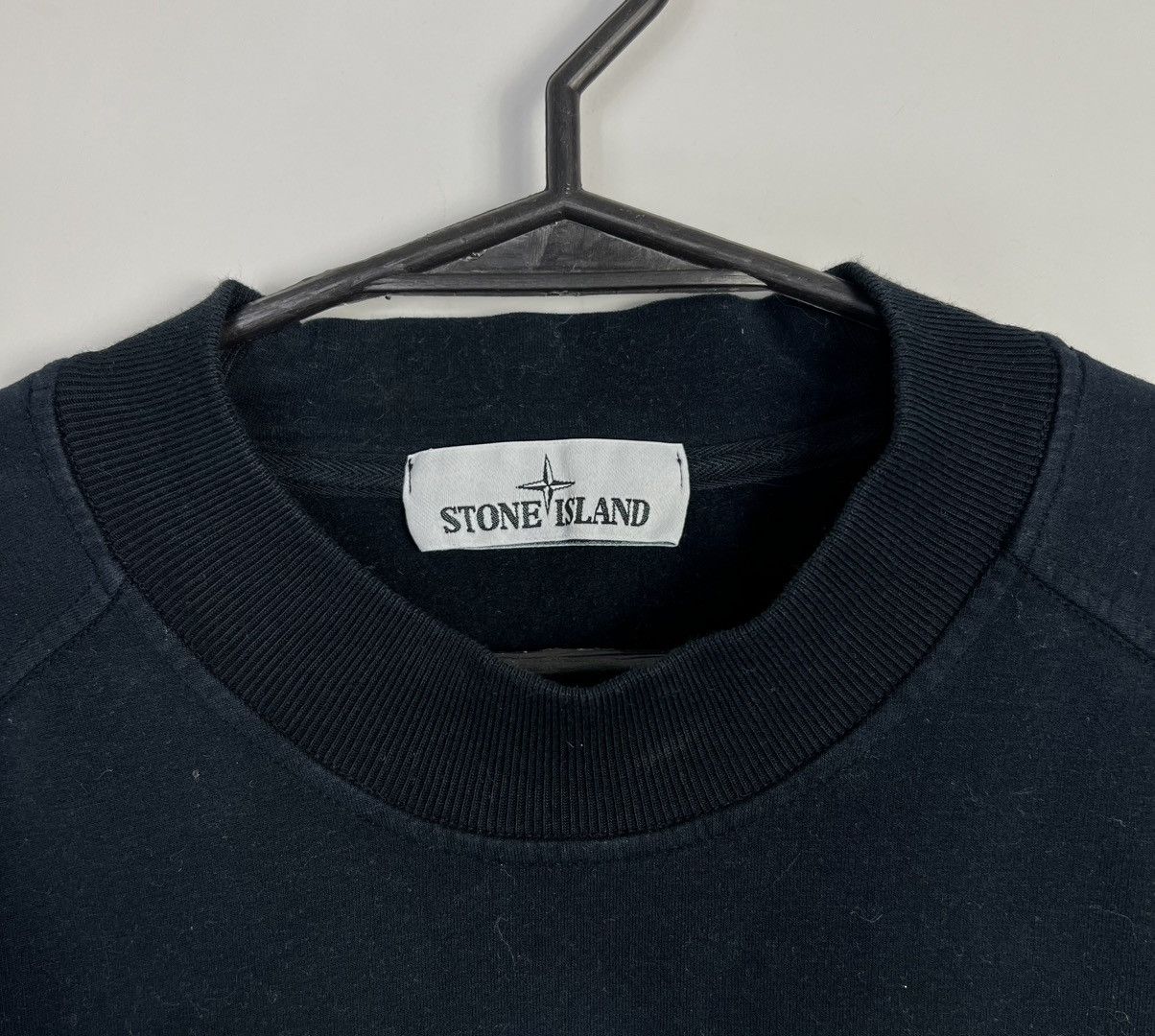 Stone Island Stone Island 2019 Fleece Golf Sweatshirt Without Flap Size US M / EU 48-50 / 2 - 2 Thumbnail