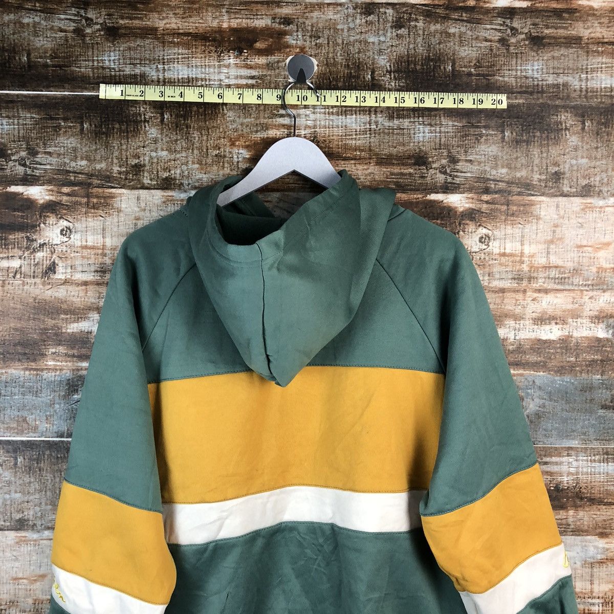 Japanese Brand NUM Green vintage Hoodie #A2198 Size US L / EU 52-54 / 3 - 13 Thumbnail