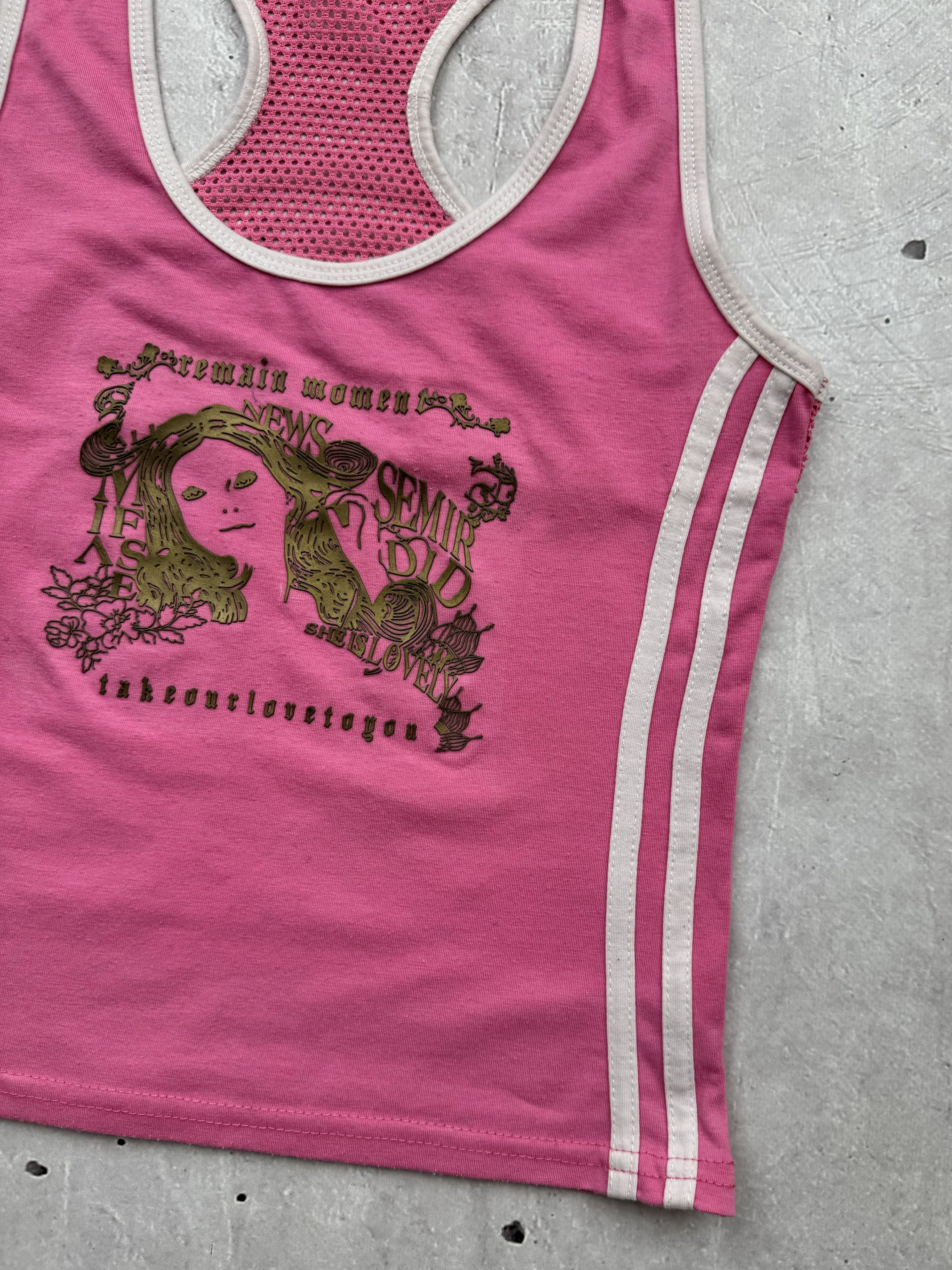 Japanese Brand Vintage Amazing Mesh Tank Top Size S / US 4 / IT 40 - 3 Thumbnail