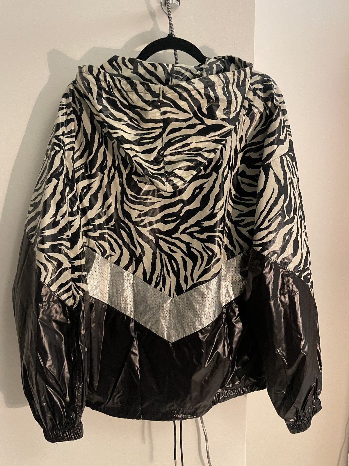 Celine Celine Blouson Jacket Nylon black and Zebra Size US S / EU 44-46 / 1 - 2 Thumbnail