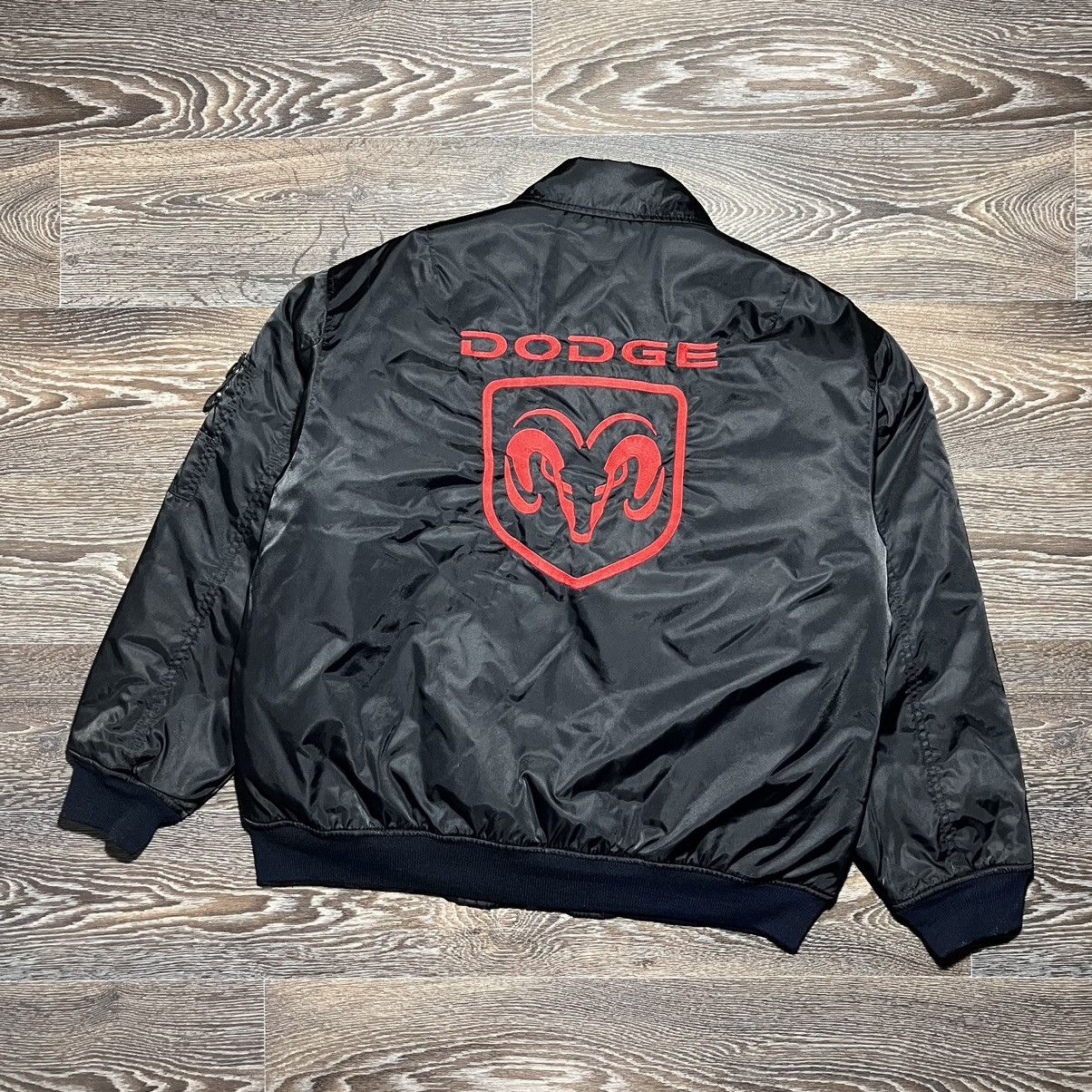 NASCAR DODGE Motorsports Big Logo Embroidery Insulated Nylon Bomber Size US M / EU 48-50 / 2 - 1 Thumbnail