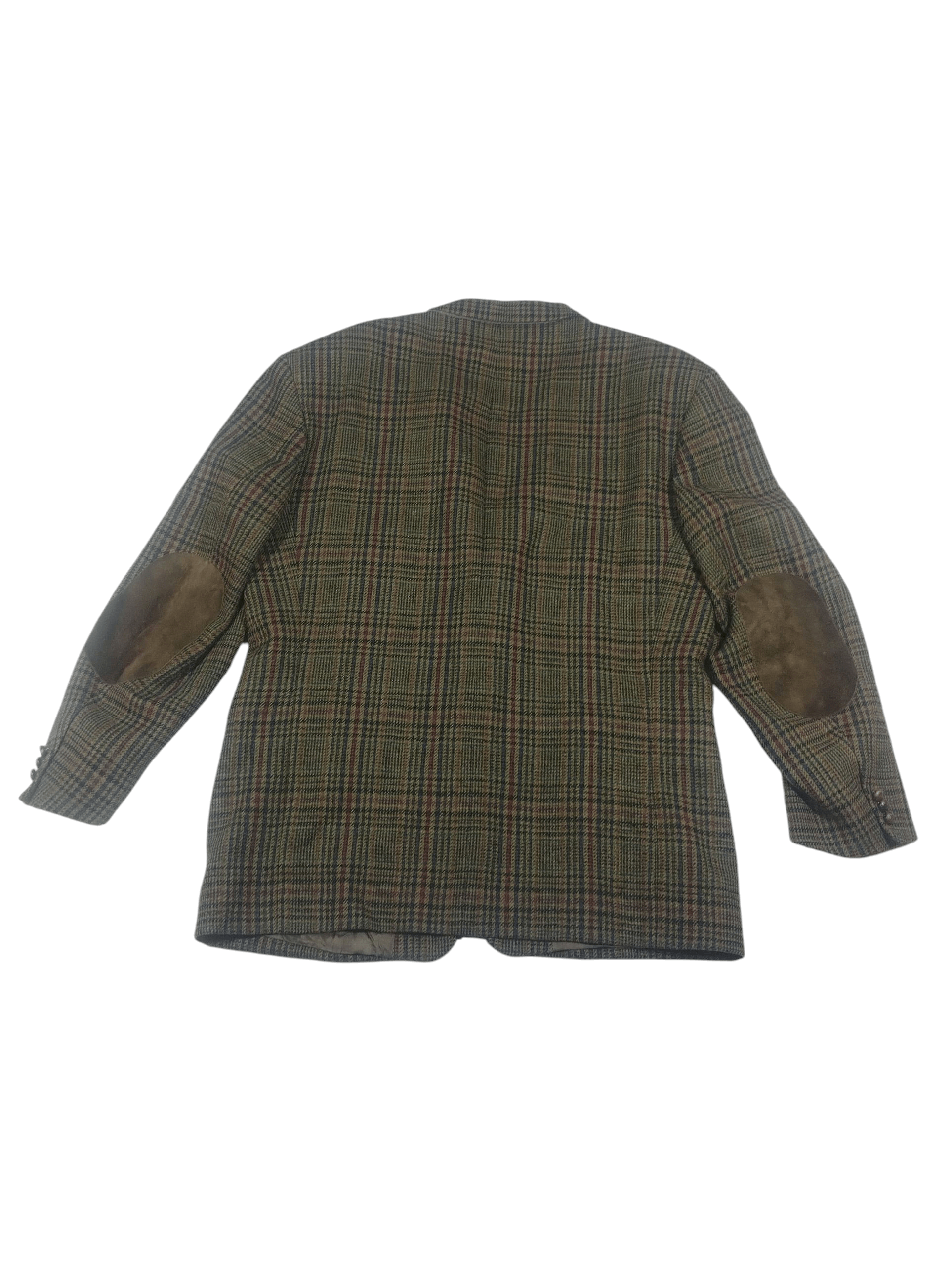 Hugo Boss Vintage Harders Blazer Fratelli Tallia Delfino 52R Check Size 52R - 2 Thumbnail