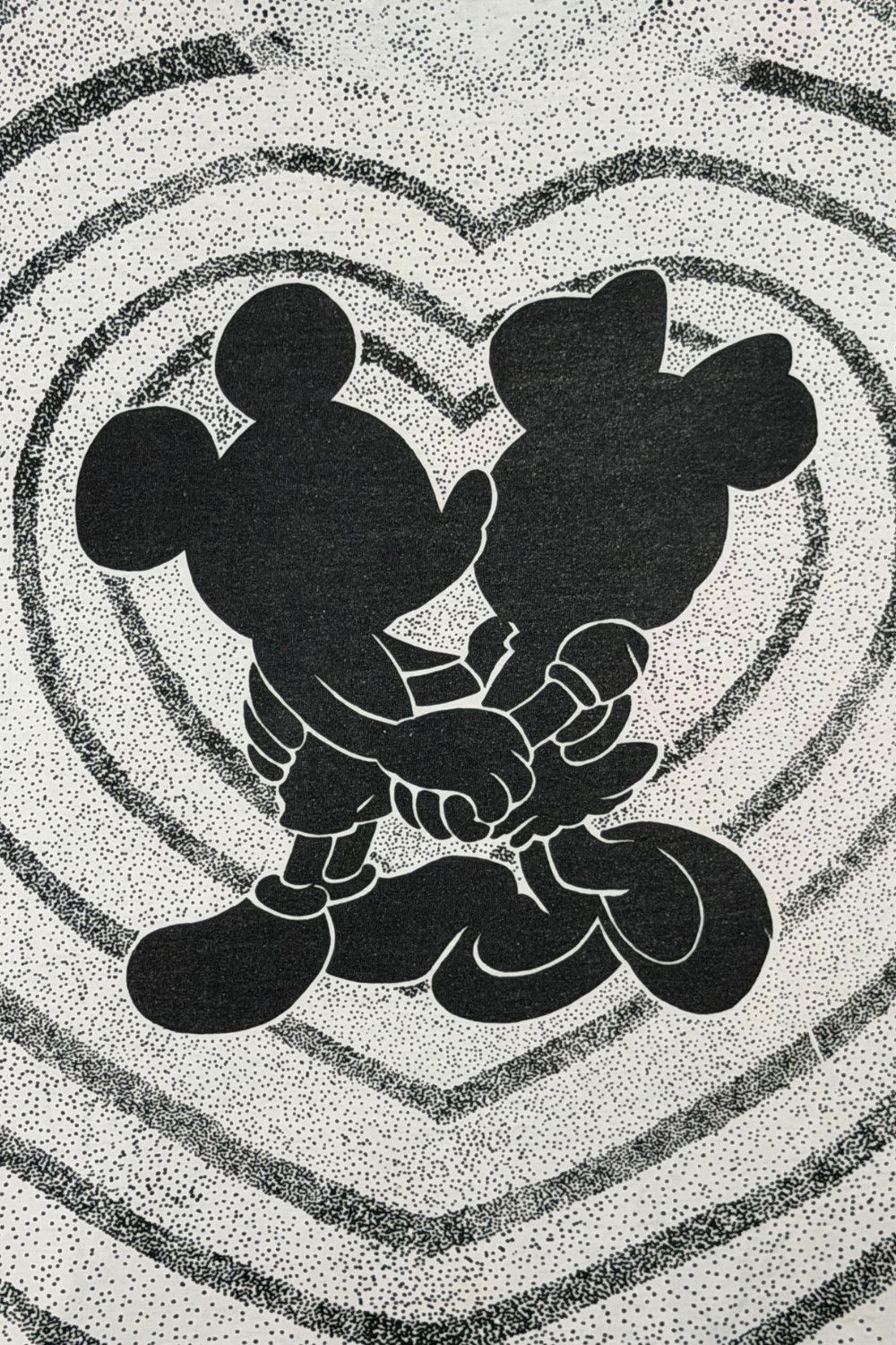Mickey Unlimited 90s Mickey Unlimited AOP Heart Graphic Tee (Single Stitch) Size US XL / EU 56 / 4 - 13 Thumbnail