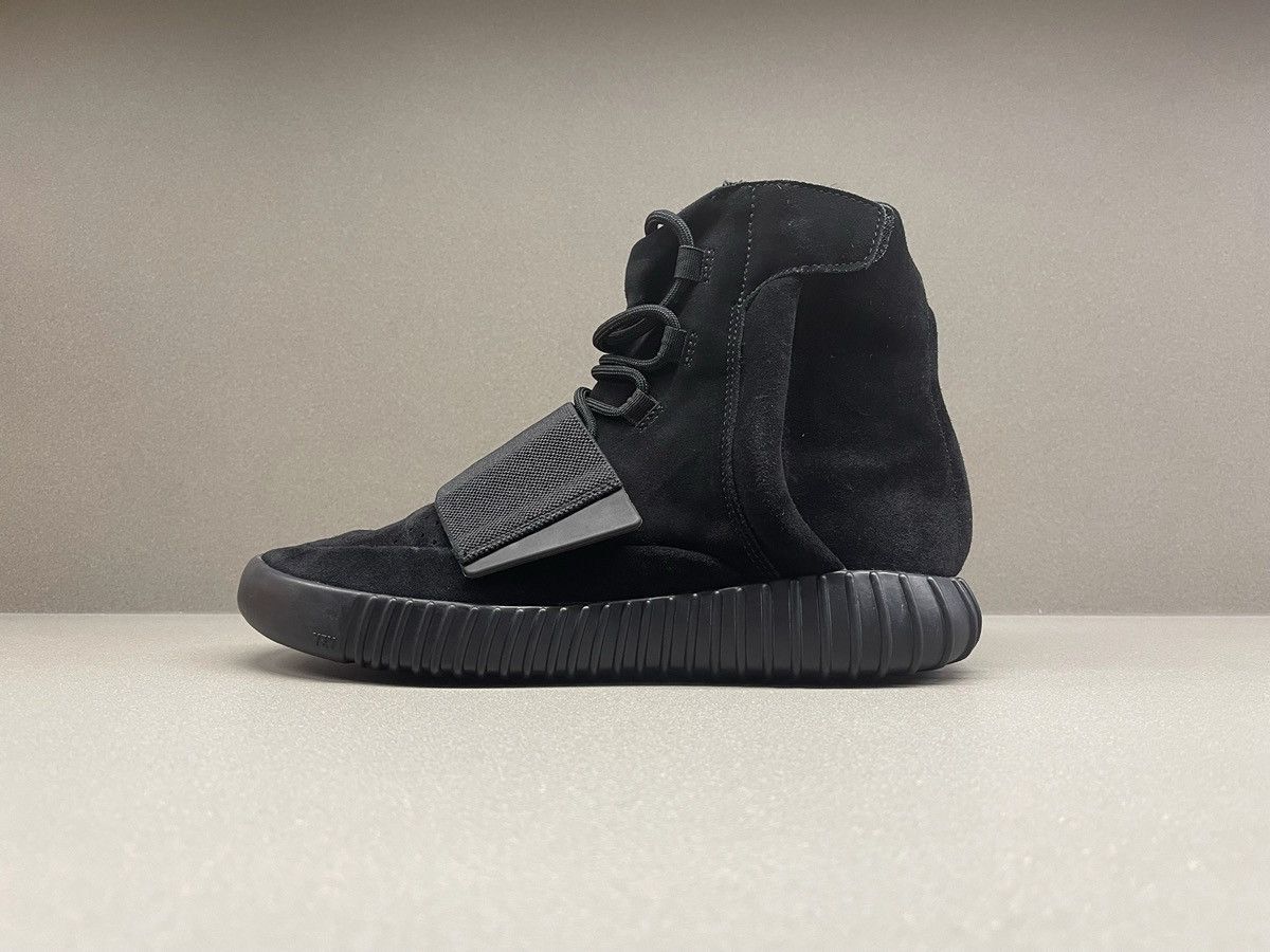 Yeezy Adidas Yeezy Boost 750 Triple Black Size US 9 / EU 42 - 5 Thumbnail