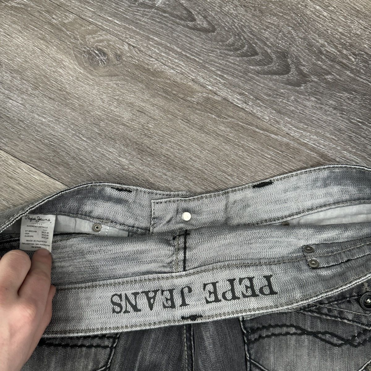 JNCO × Southpole × Vintage Vintage Y2K Pepe baggy wide leg cybergoth Southpole style Size US 36 / EU 52 - 4 Thumbnail