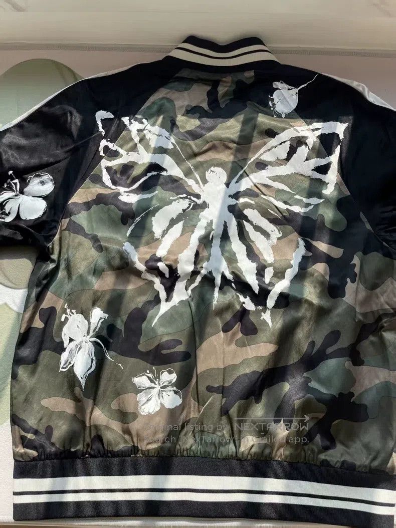 Valentino Valentino Camouflage butterfly jacket Size US L / EU 52-54 / 3 - 3 Thumbnail