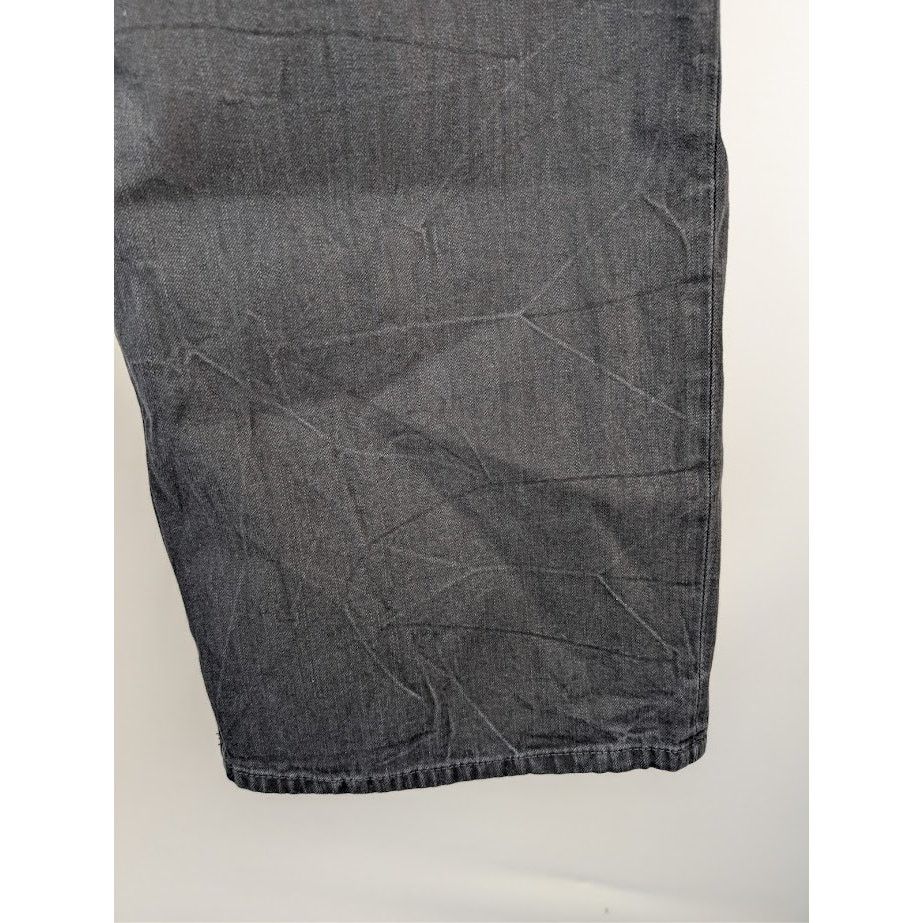 Balenciaga o1rshd1 Hybrid Baggy Denim Pants in Black Size US 30 / EU 46 - 7 Thumbnail