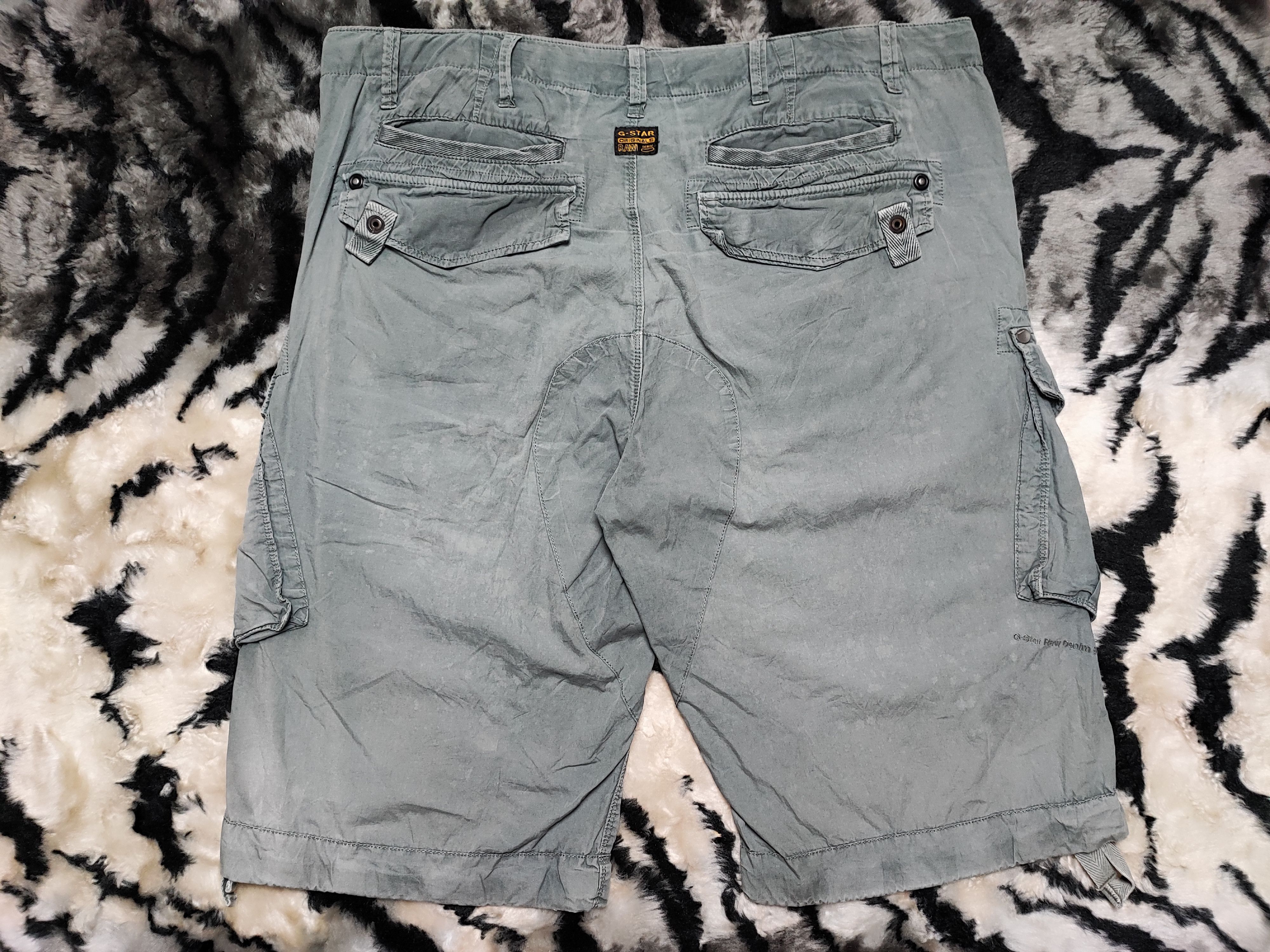 G-Star G Star Raw Cargo Shorts Prison Style Size US 40 / EU 56 - 7 Thumbnail