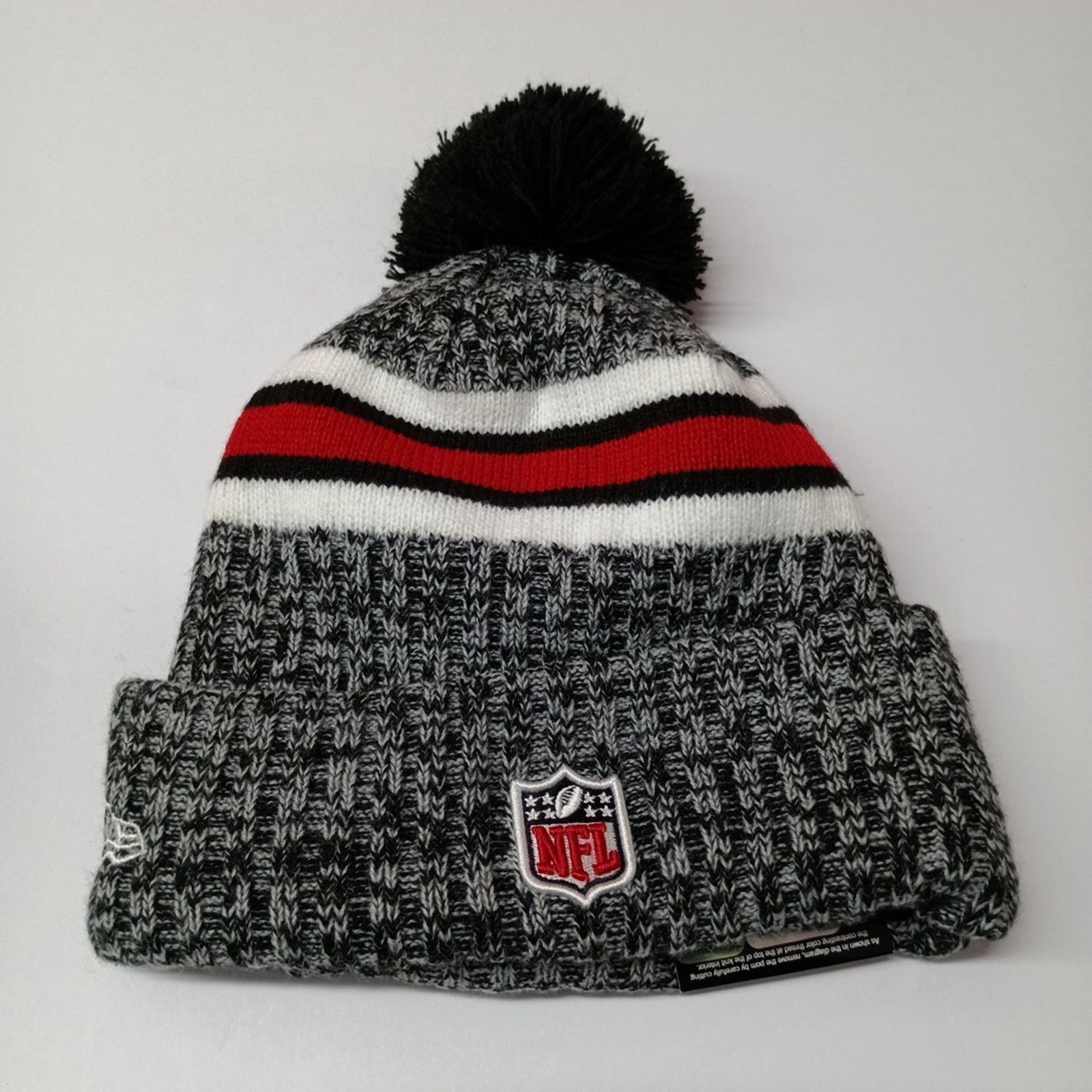 New Era Atlanta Falcons New Era Sideline Official Knit Beanie Hat Size ONE SIZE - 2 Thumbnail
