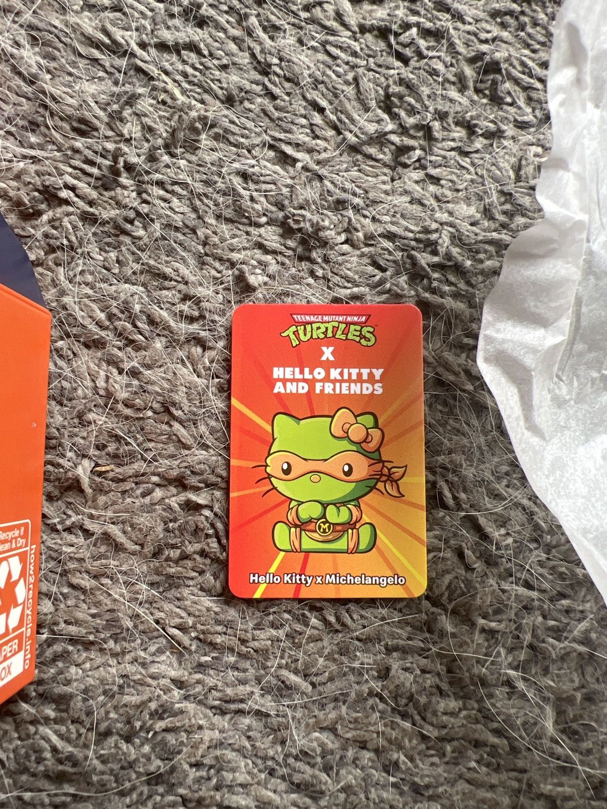 Nickelodeon TMNT X Hello Kitty And Friends Hello Kitty X Michelangelo Size ONE SIZE - 4 Thumbnail