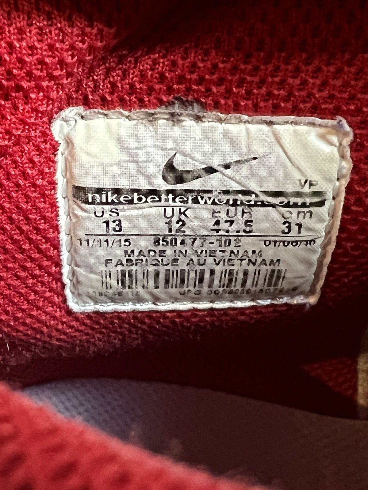 Nike Nike Dunk High St Johns Be True University Red Size US 13 / EU 46 - 12 Thumbnail