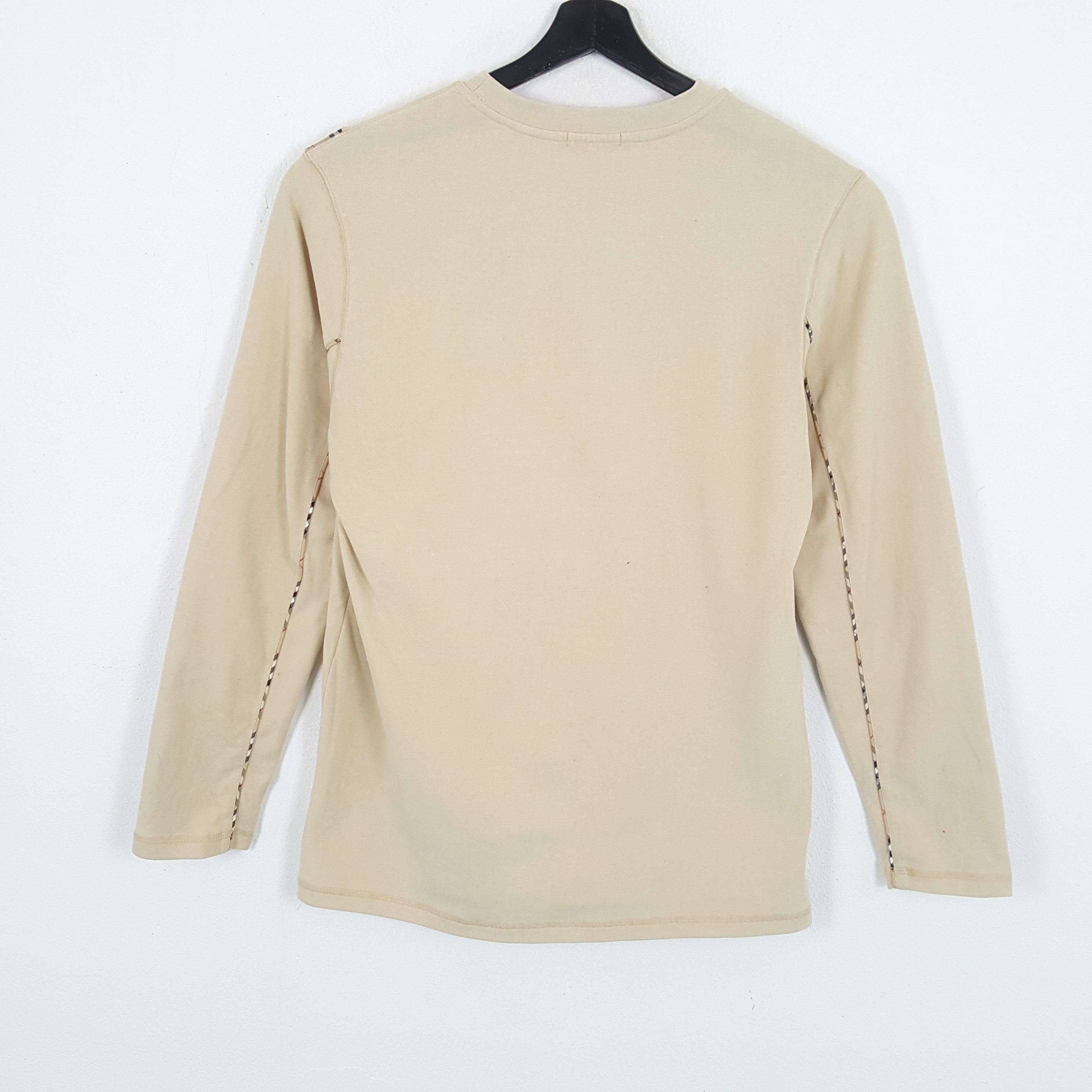 Burberry × Vintage BURBERRY LONDON Tshirt Nova Check Design Style Size US M / EU 48-50 / 2 - 3 Thumbnail
