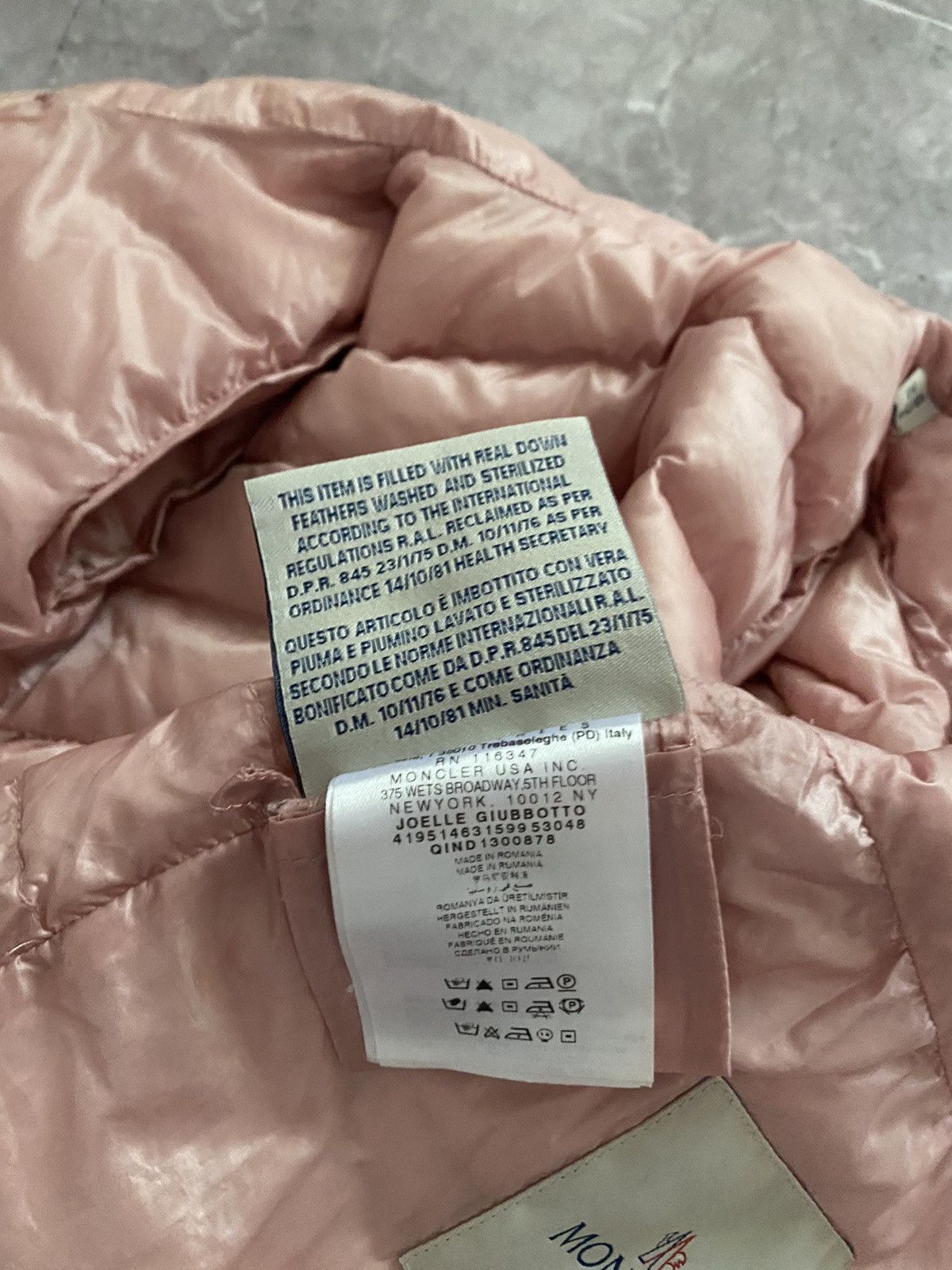 Designer × Moncler Rare Moncler Kids Girls Down Lightweight Jacket Pink Puffer Size XXS / US 00 / IT 34 - 14 Thumbnail