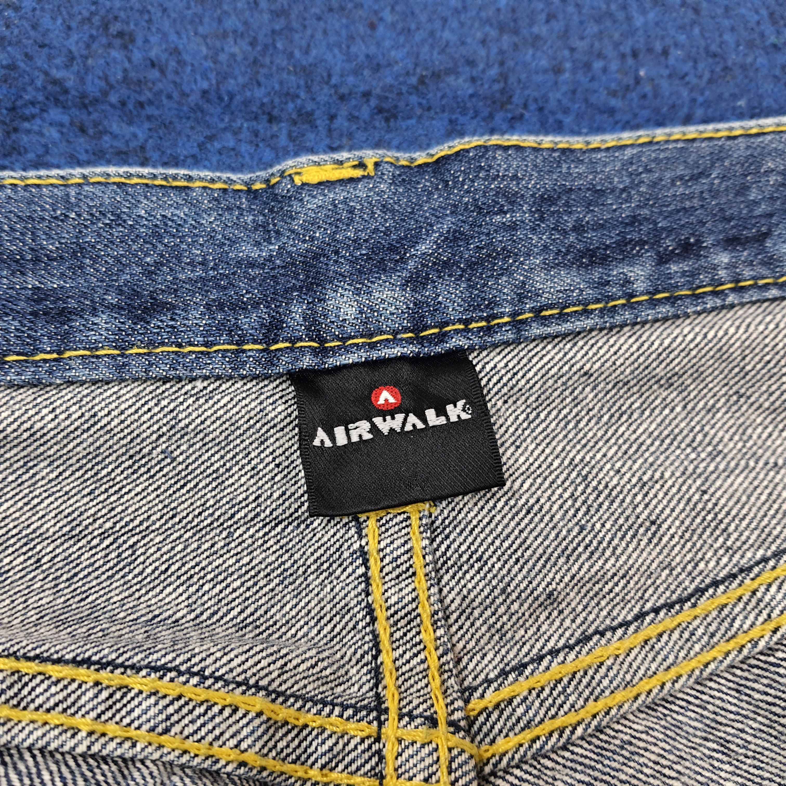 Airwalk Vintage Airwalk Skater Distressed Graphic Jeans C297N29 Size US 32 / EU 48 - 11 Thumbnail