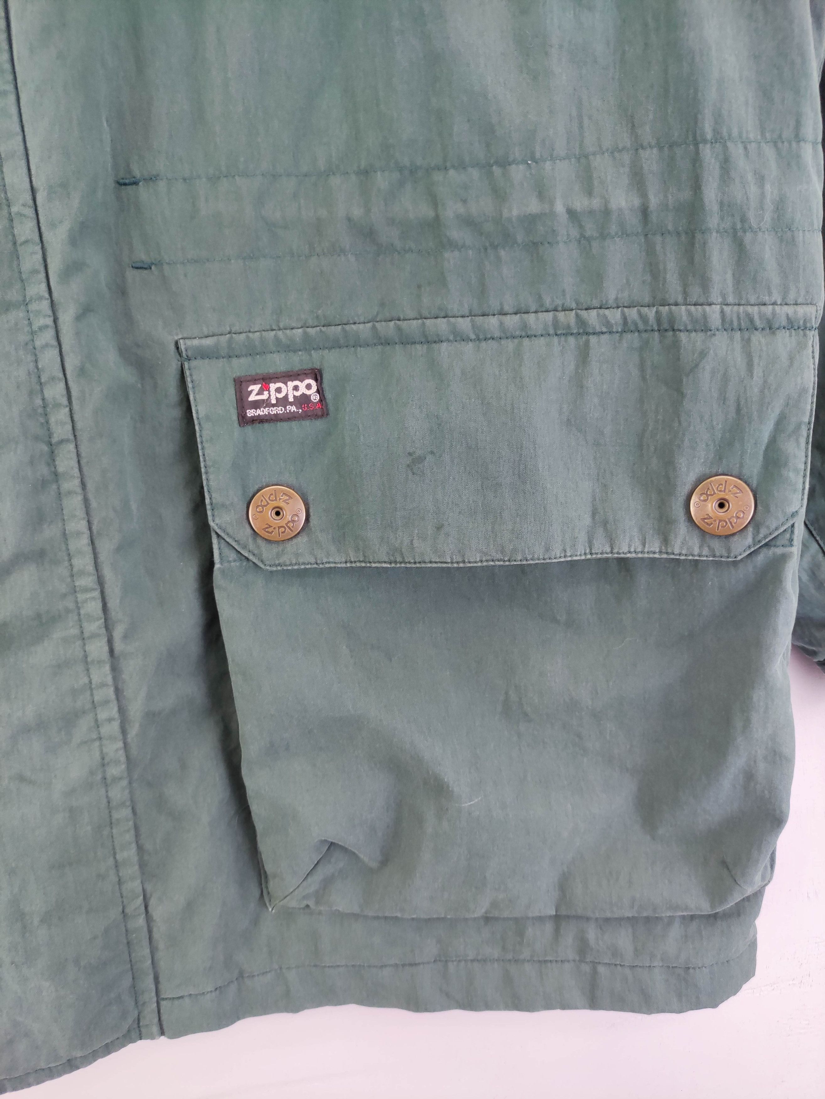 Zippo Vintage Zippo Parka Jacket Zipper With Hoodie Size US XL / EU 56 / 4 - 2 Thumbnail