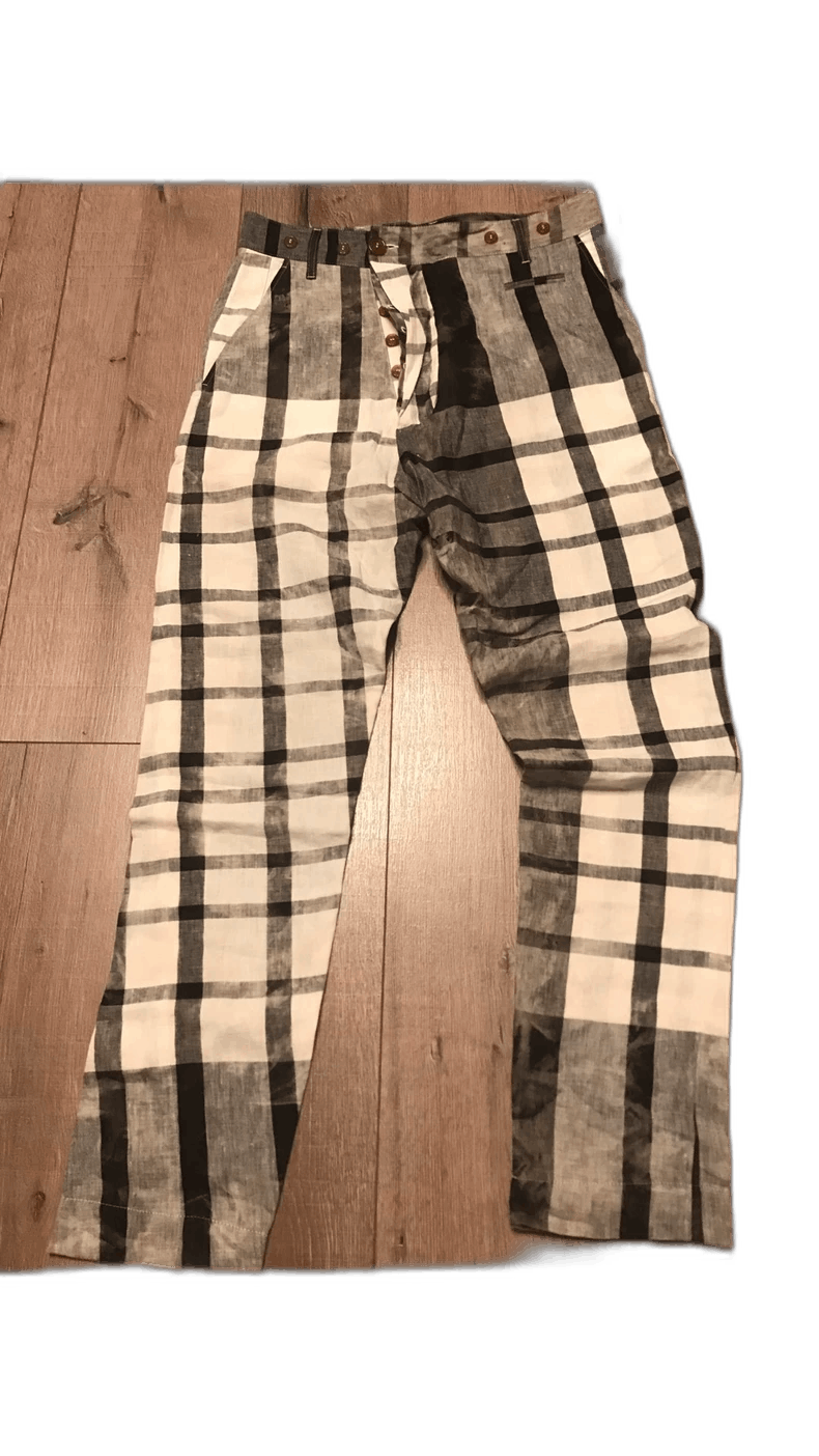 Vivienne Westwood Vivienne Westwood High-Waisted Plaid Pants Size US 44 / EU 60 - 1 Thumbnail