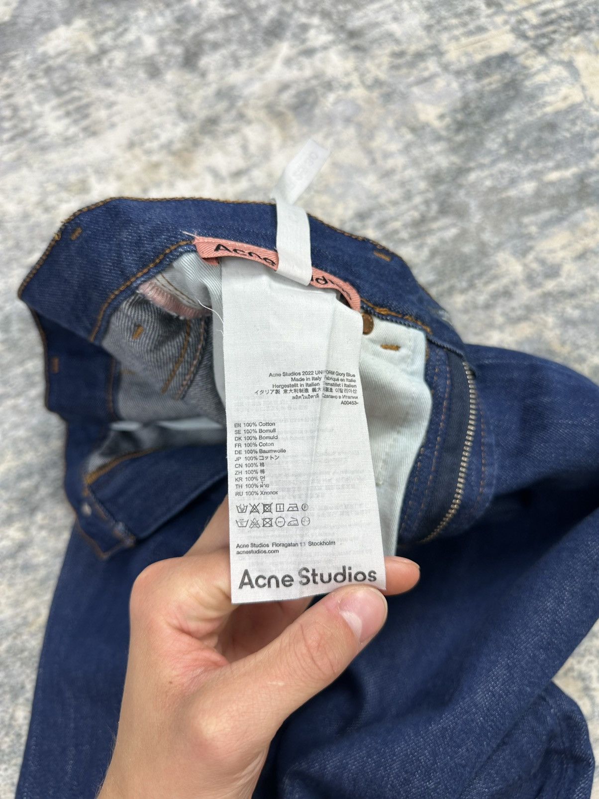 Acne Studios Acne Studios: Weite Jeans (Acne Studios: Wide Jeans) Size 25" / US 0 / IT 36 - 14 Thumbnail