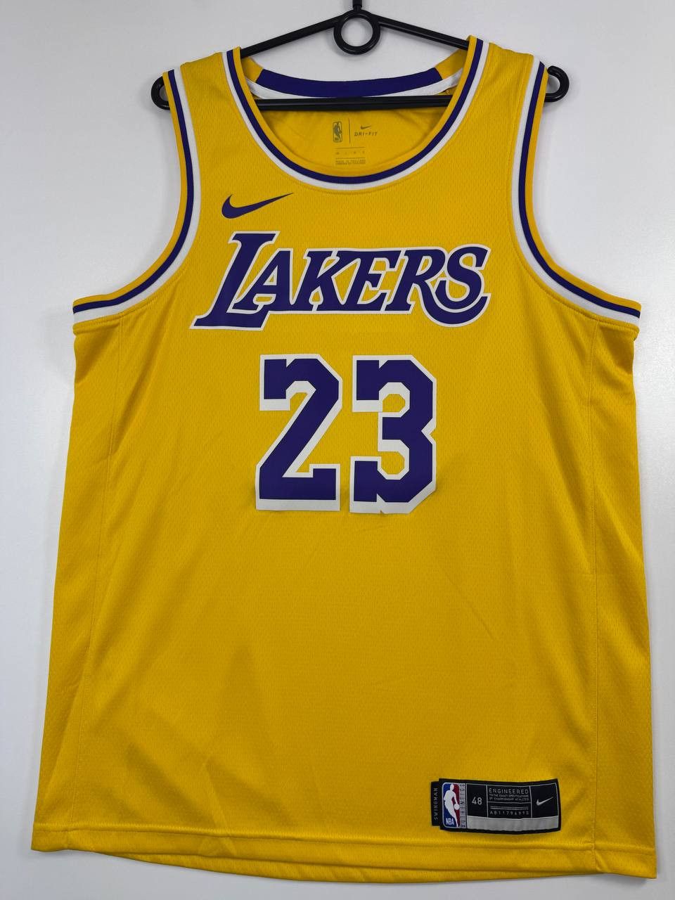 Nike Nike Lebron James Los Angeles Lakers 23 Jersey NBA Size L Size US L / EU 52-54 / 3 - 1 Thumbnail