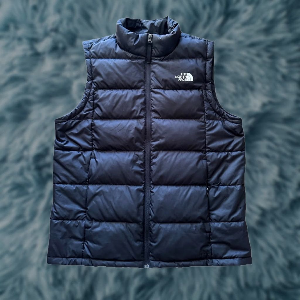 The North Face VINTAGE The North Face Puffer Vest 550 Goose Down Black Sleeveless Zip Up Mens Size L Size US L / EU 52-54 / 3 - 1 Thumbnail