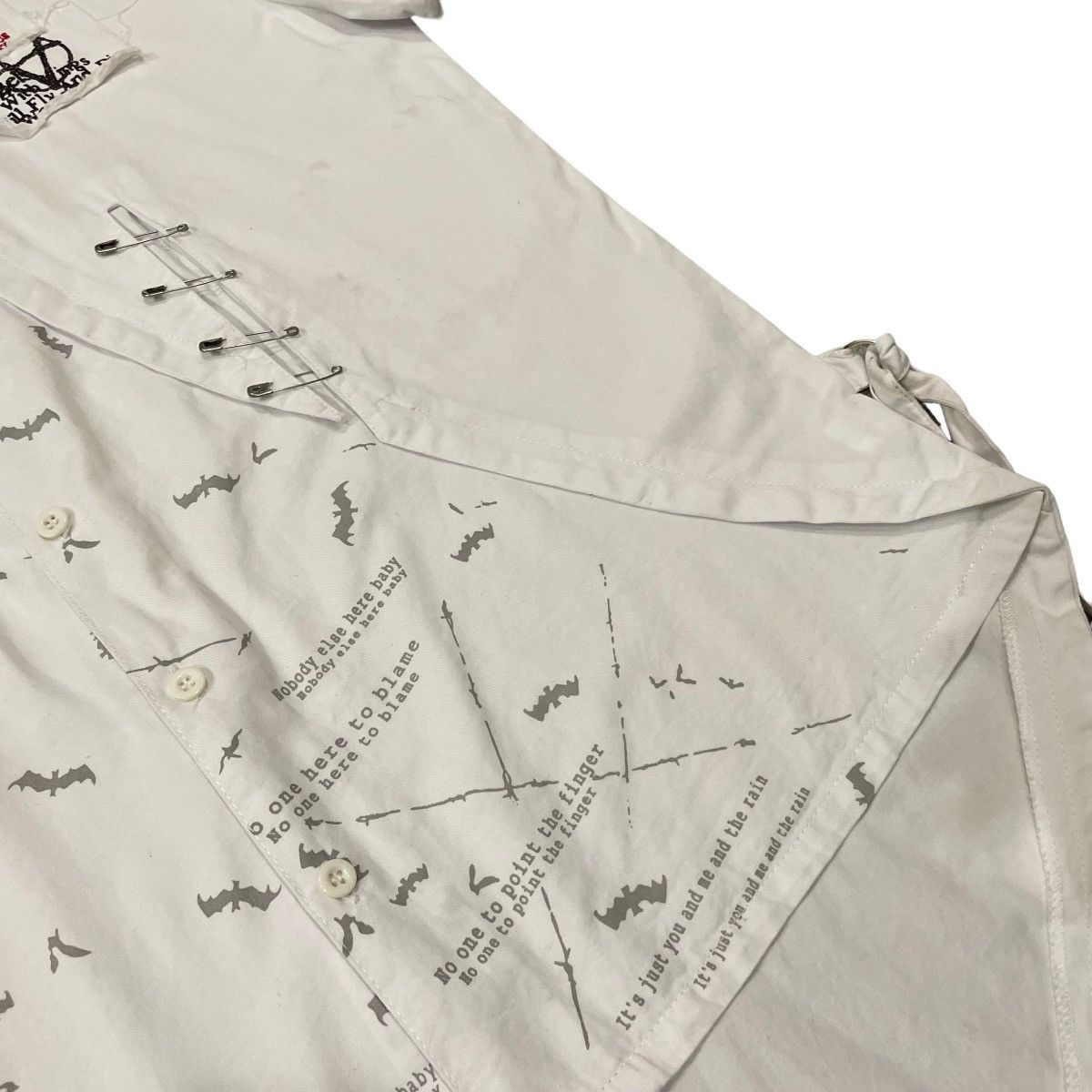If Six Was Nine Gothic Lolita & Punk Seditionaries Buttons Up Shirt Size US L / EU 52-54 / 3 - 5 Thumbnail
