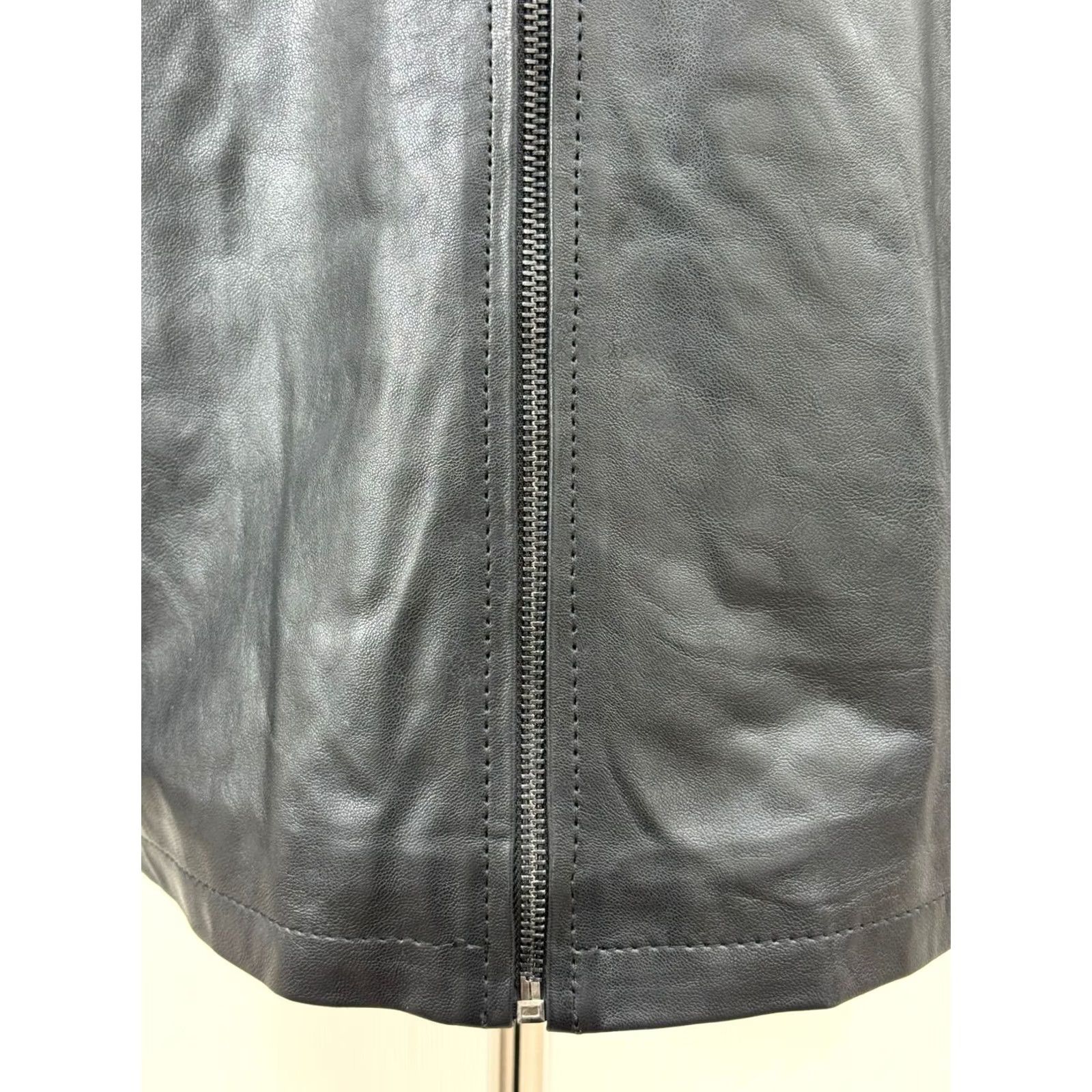 Vintage Men's Italian Sheepskin Leather Premium Soft Black Jacket Size Medium Size US M / EU 48-50 / 2 - 6 Thumbnail