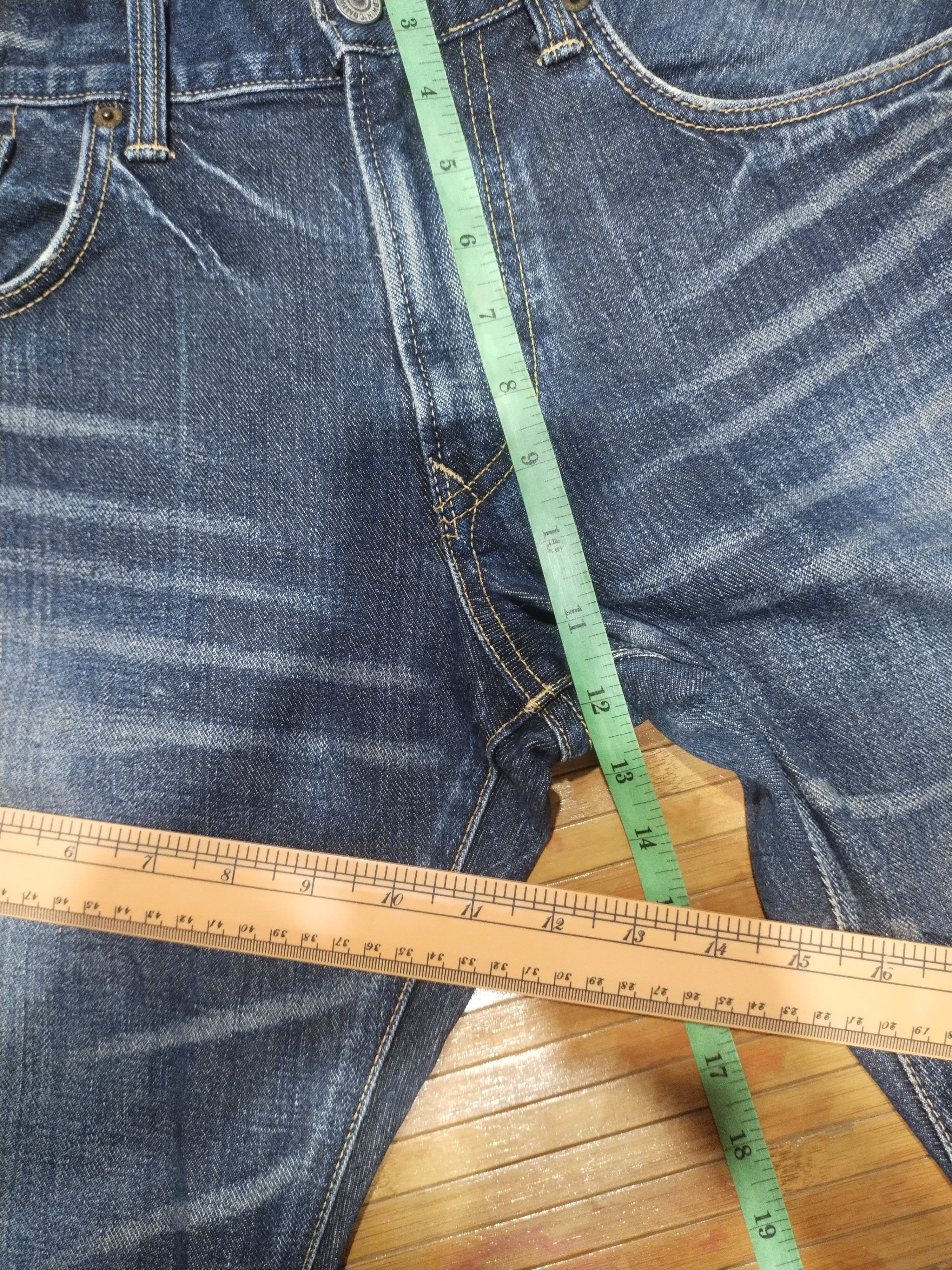 Edwin × Vintage Edwin Xu Vintage Sz 31" Size US 31 - 6 Thumbnail
