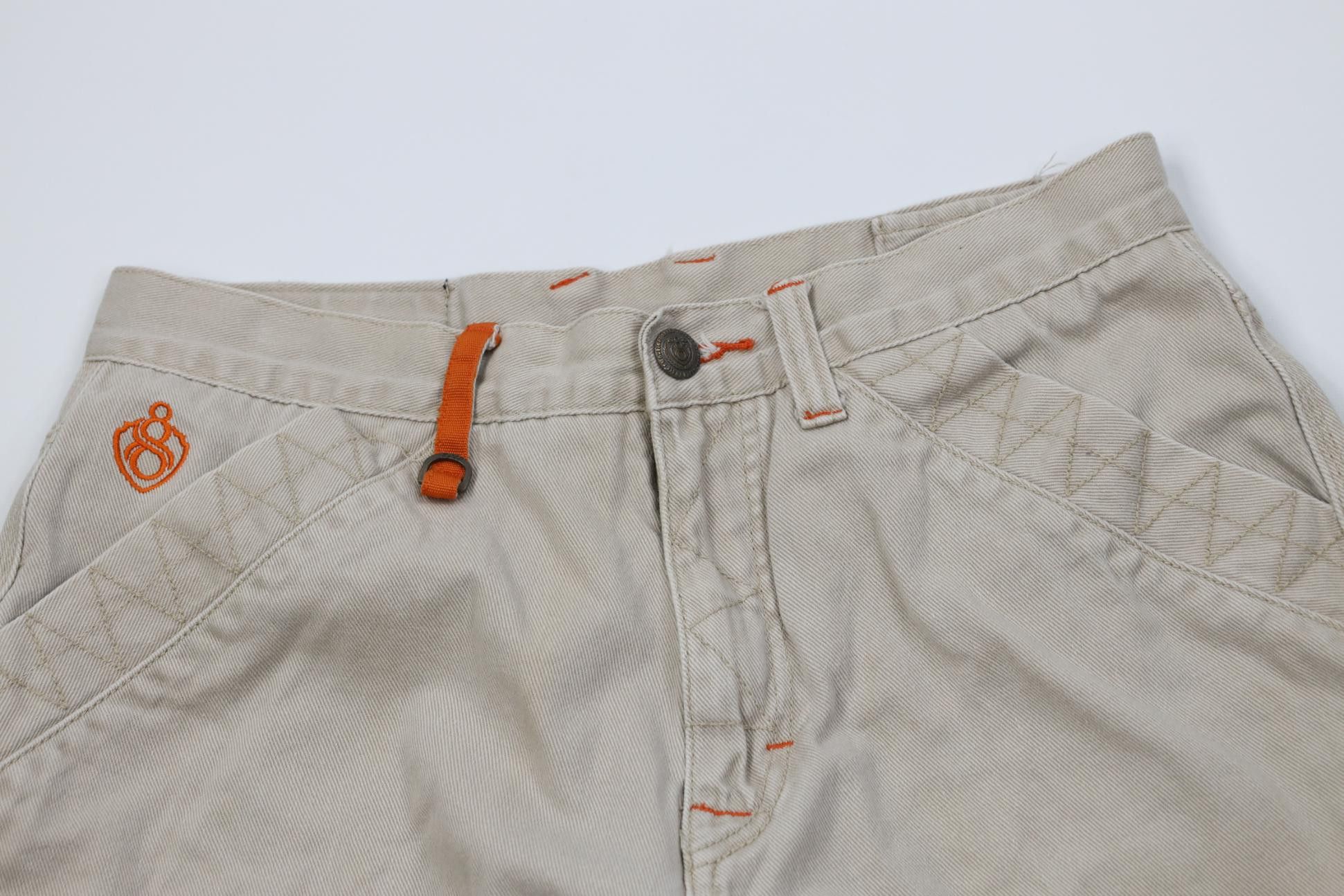 Vintage Vintage Y2K Eight 732 Streetwear Baggy Denim Cargo Shorts Size US 34 / EU 50 - 2 Thumbnail