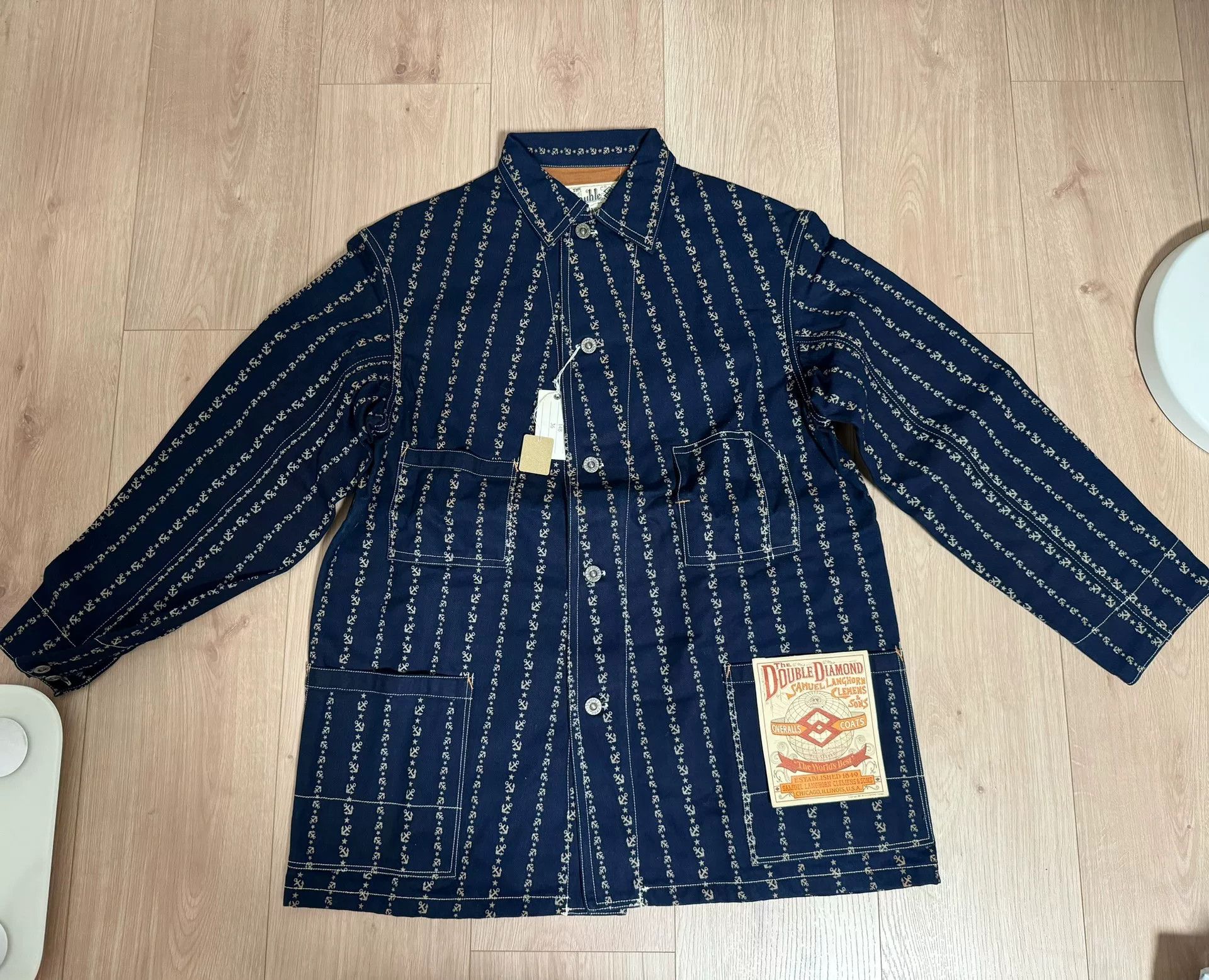 The Real McCoy's joe mccoy double diamond coat jacket Size US M / EU 48-50 / 2 - 1 Thumbnail