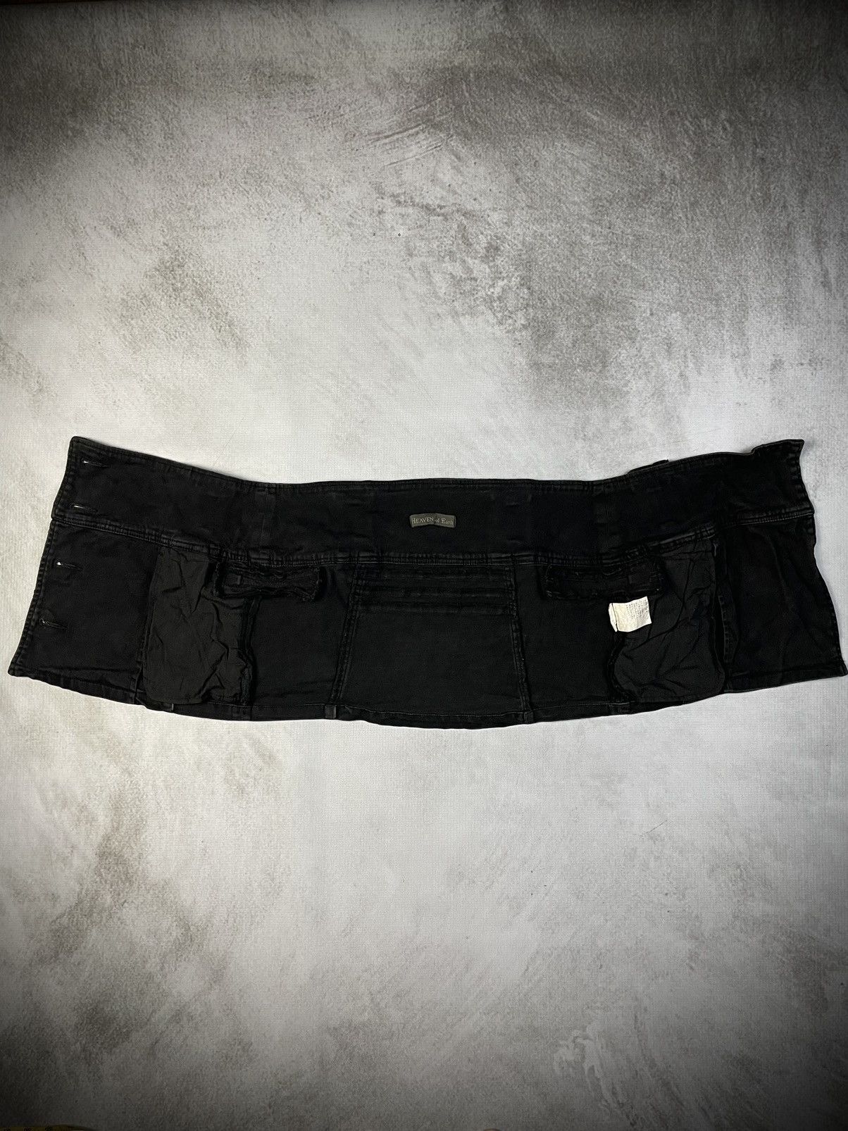 Japanese Brand 2000s Heaven and Earth Military Cargo Mini Skirt Size 27" / US 4 / IT 40 - 7 Thumbnail
