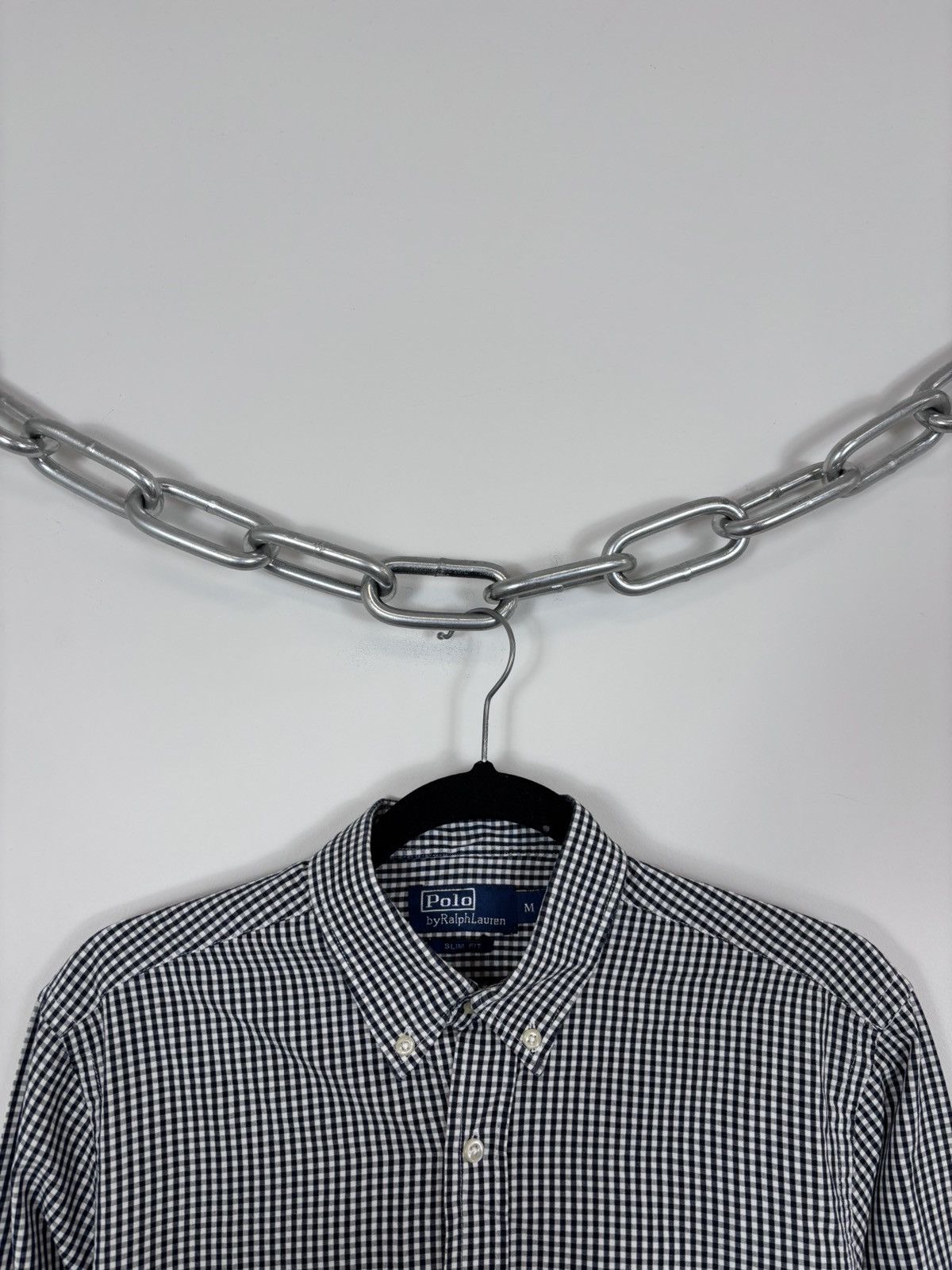 Polo Ralph Lauren Polo Ralph Lauren Vintage Gingham Check Long Sleeve Shirt Size US M / EU 48-50 / 2 - 3 Thumbnail