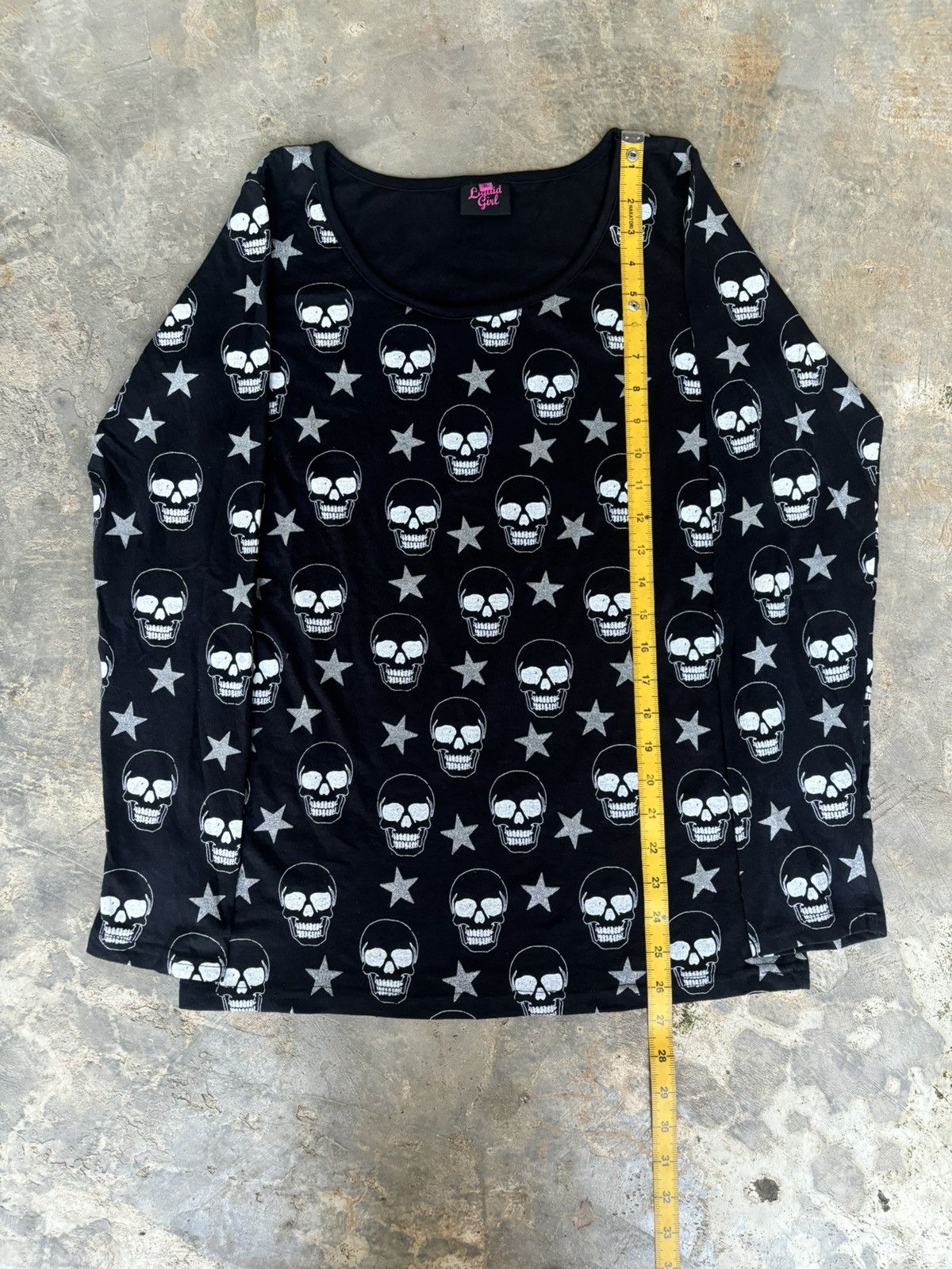 Hysteric Glamour Y2k Liquid Girl Skull Ifwixwasnine Punk Style Longsleeve Size US L / EU 52-54 / 3 - 9 Thumbnail