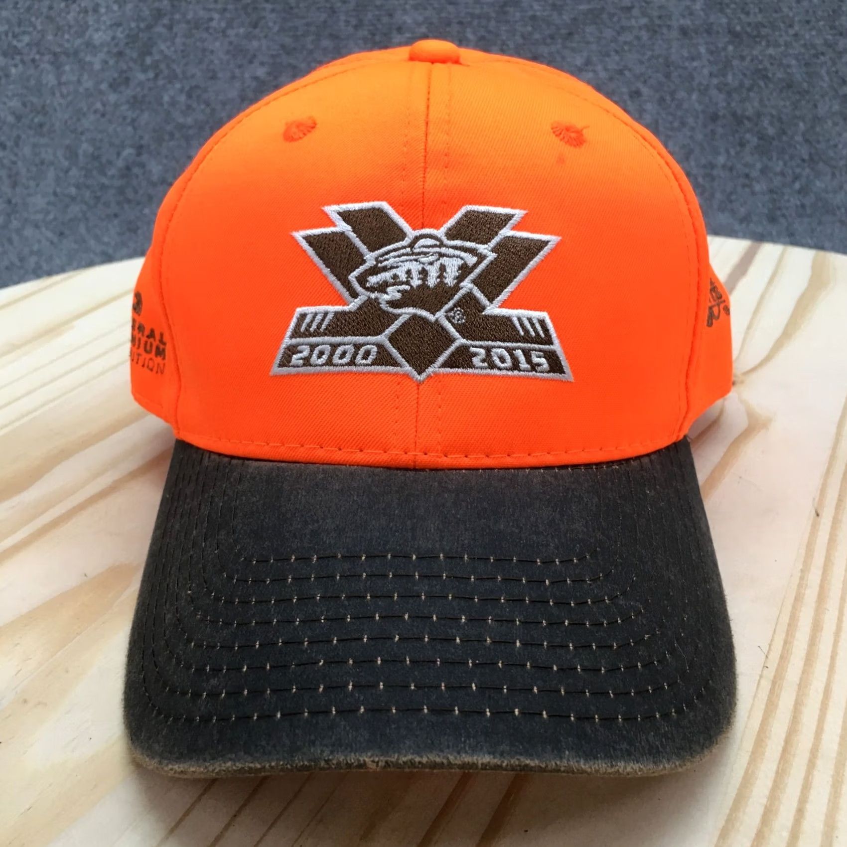 Vintage Minnesota Wild Limited Edition Baseball Cap Hat Mens Orange OS Embroidered Logo Size ONE SIZE - 2 Thumbnail