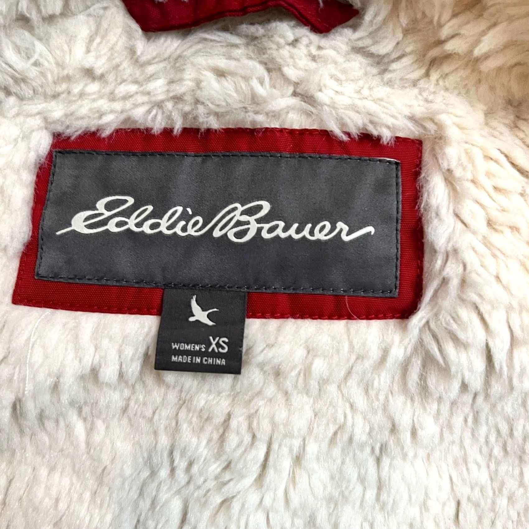Eddie Bauer Eddie Bauer Vest Womens XS Fur Lined Down Puffer EB 650 Red Outdoor Vest Womens XS Fur Lined Down Puffer EB 650 Red Outdoor Size XS / US 0-2 / IT 36-38 - 6 Thumbnail
