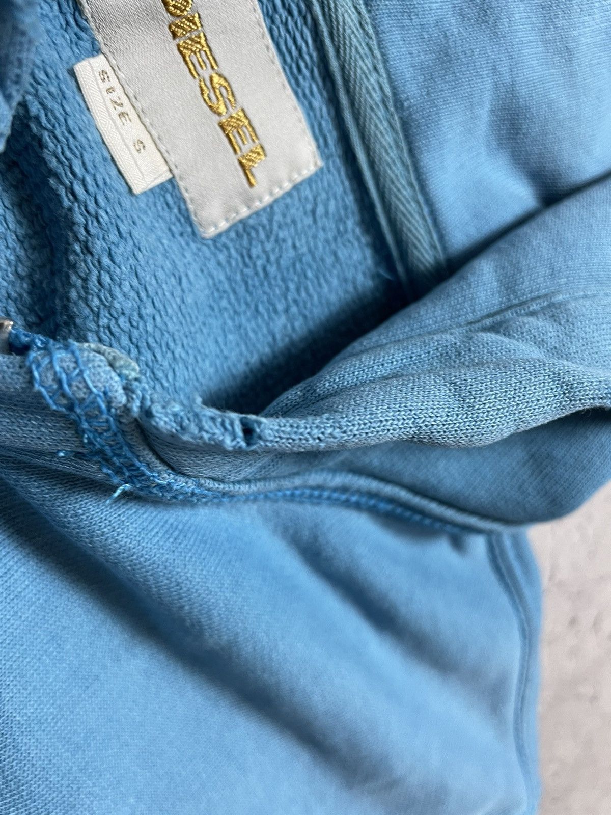 Diesel Vintage Full Zip Hoodie Diesel Avant Garde Logo Y2K Size US S / EU 44-46 / 1 - 7 Thumbnail
