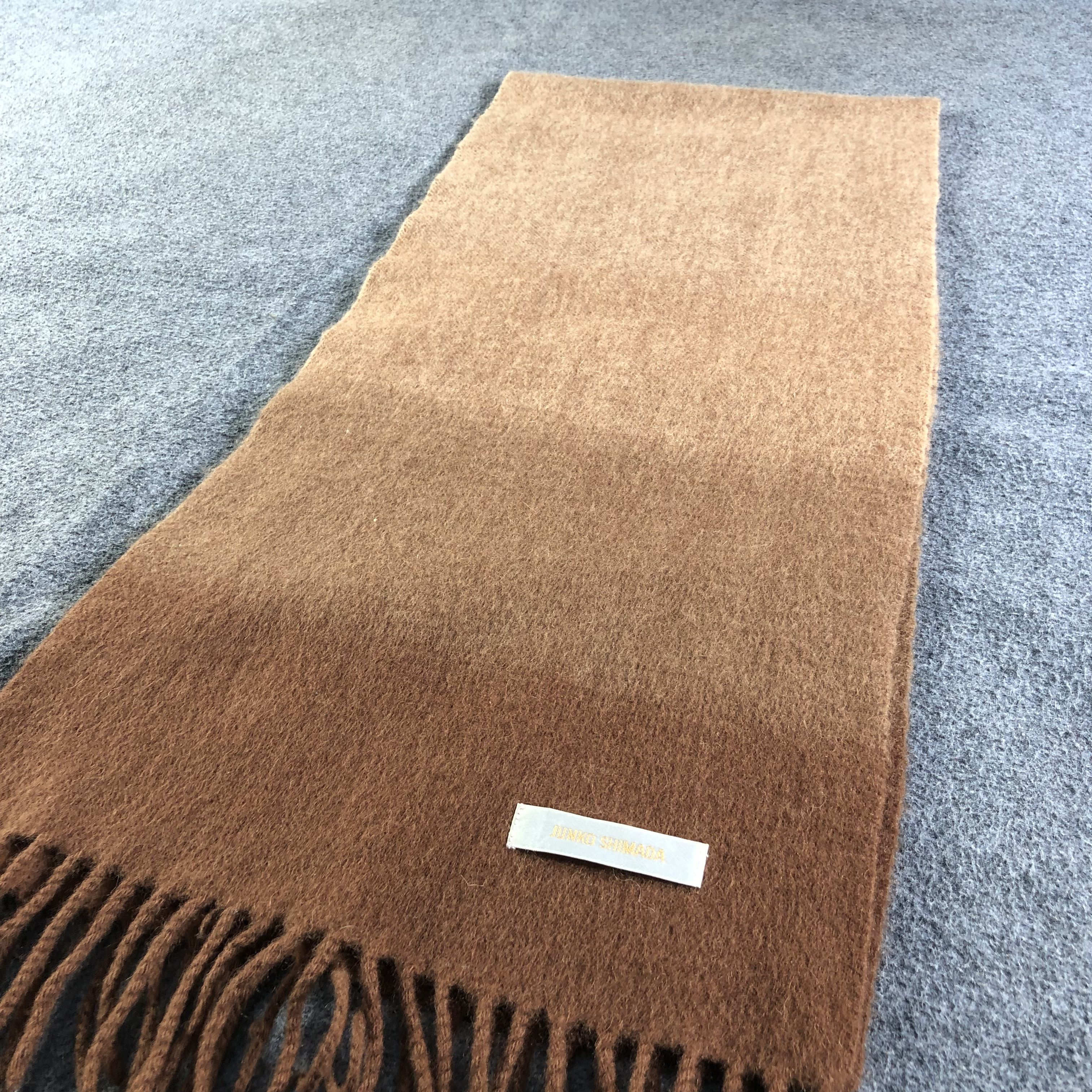 Junko Shimada Junko Shimada Tri Color Cashmere Scarf Muffler V1938 Size ONE SIZE - 3 Thumbnail
