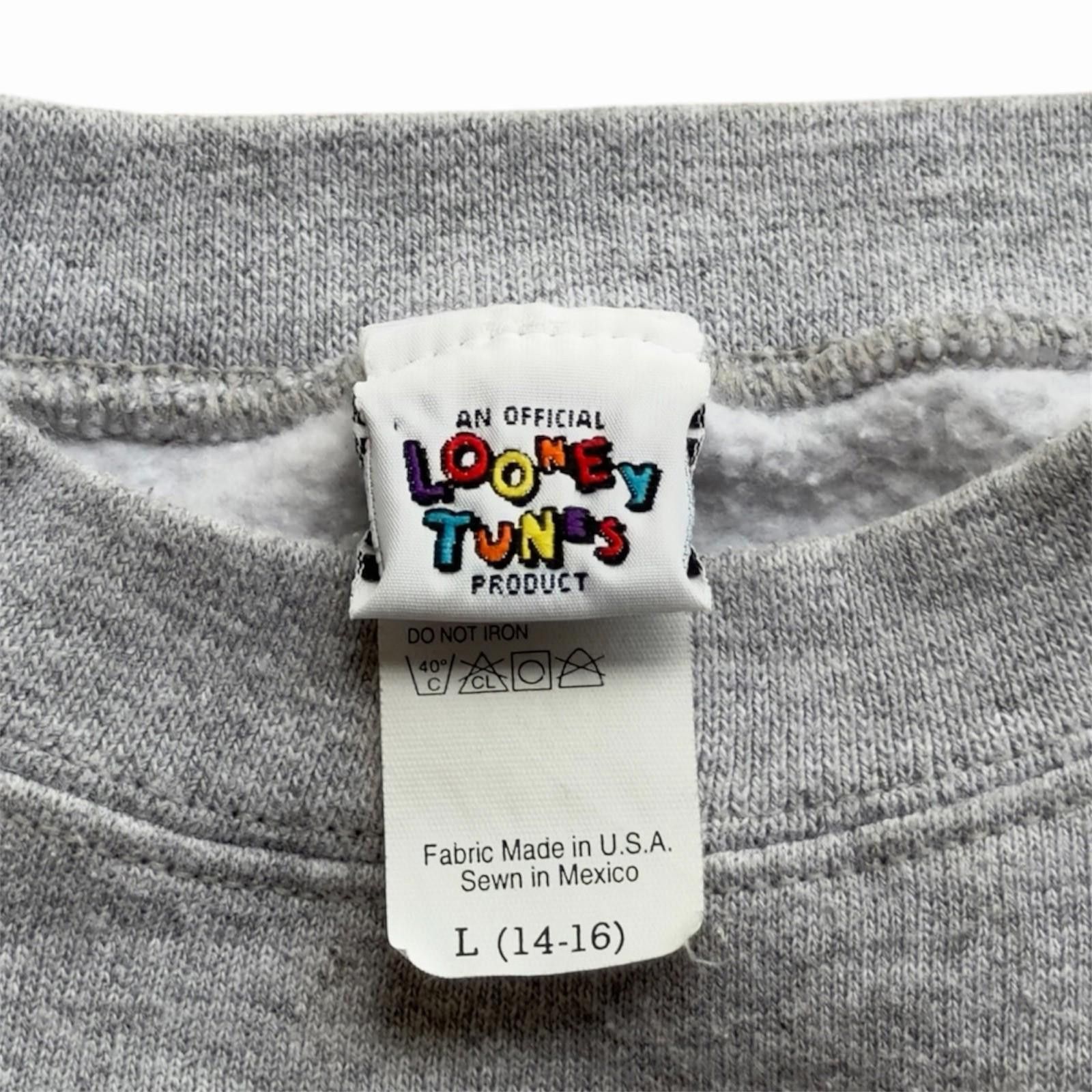 Other 1996 Taz Tasmanian Devil Sweatshirt XS 17.5x21.5 Size XS / US 0-2 / IT 36-38 - 9 Thumbnail