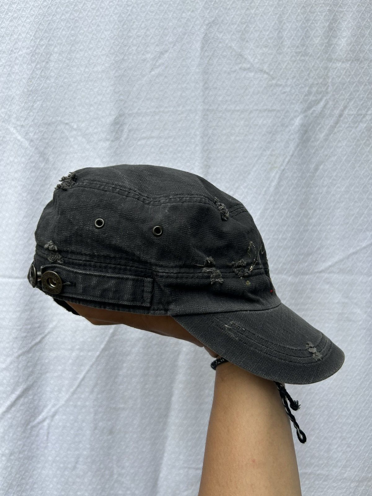 Beauty Beast × Hysteric Glamour × Japanese Brand Distressed cute girls black style hats Size ONE SIZE - 6 Thumbnail
