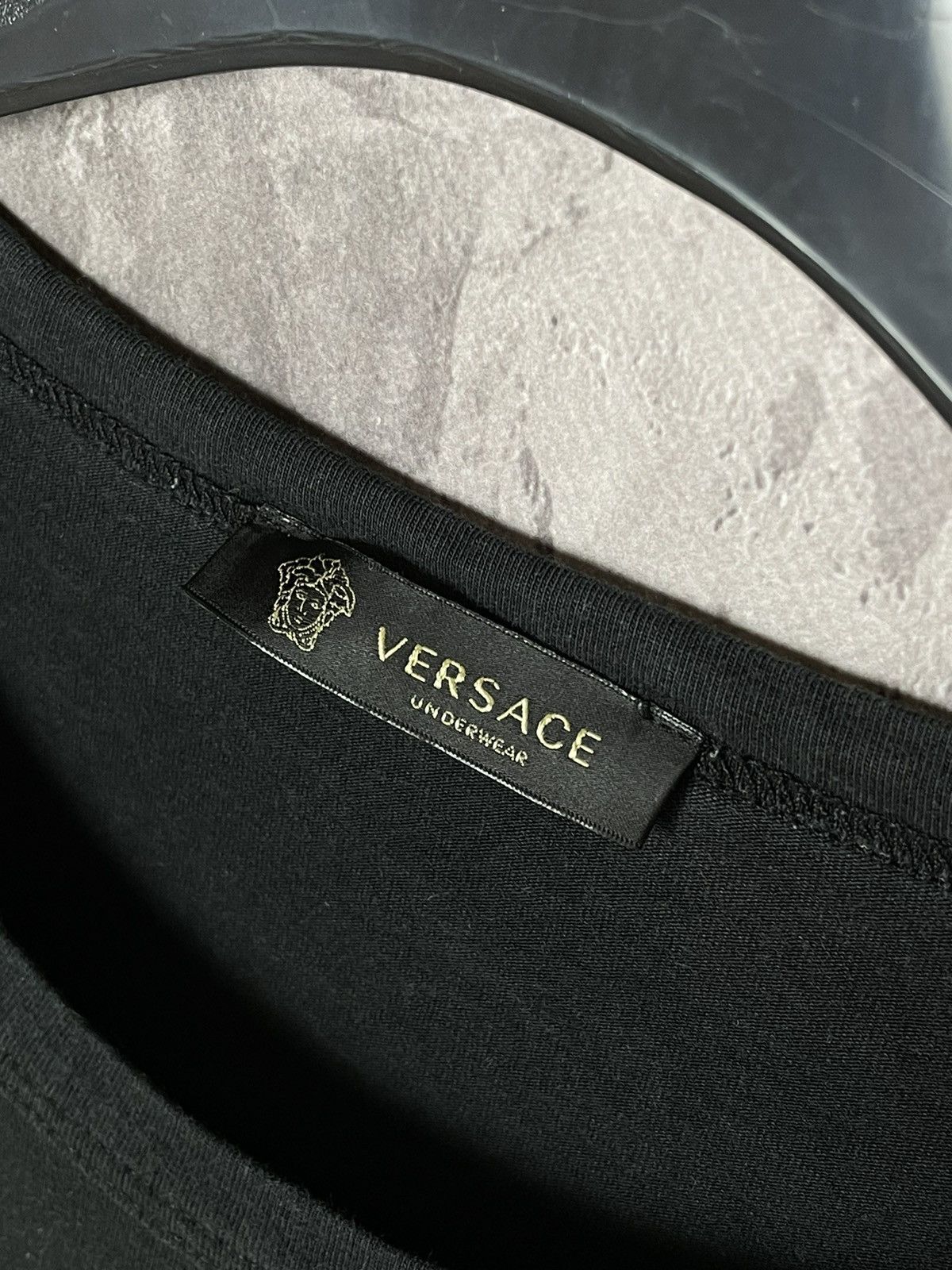 Versace Versace Underwear Black T-Shirt Logo Classic Size US S / EU 44-46 / 1 - 8 Thumbnail