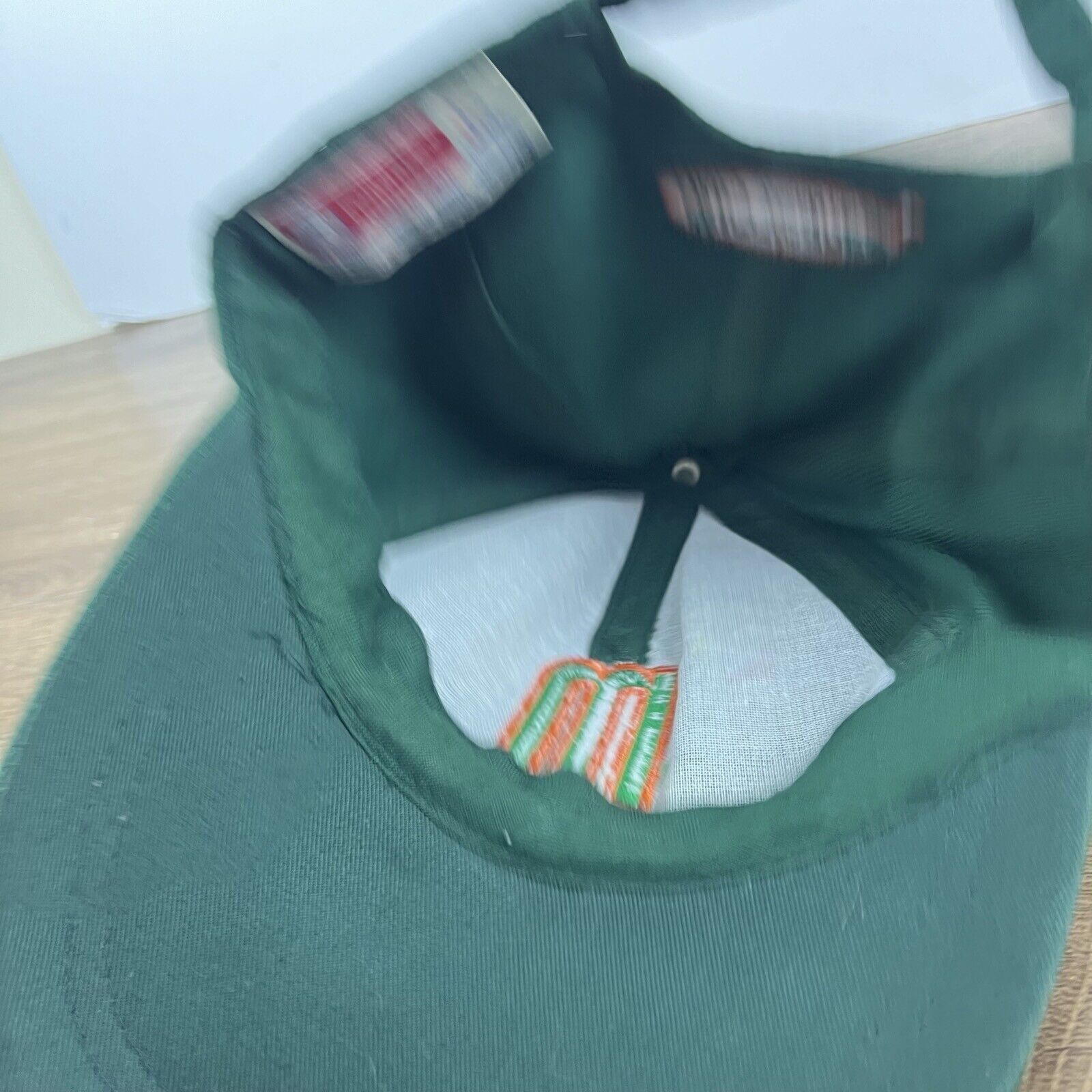 Other Vintage Miami Hurricanes Hat Green NCAA Cap Adjustable Green Size ONE SIZE - 13 Thumbnail